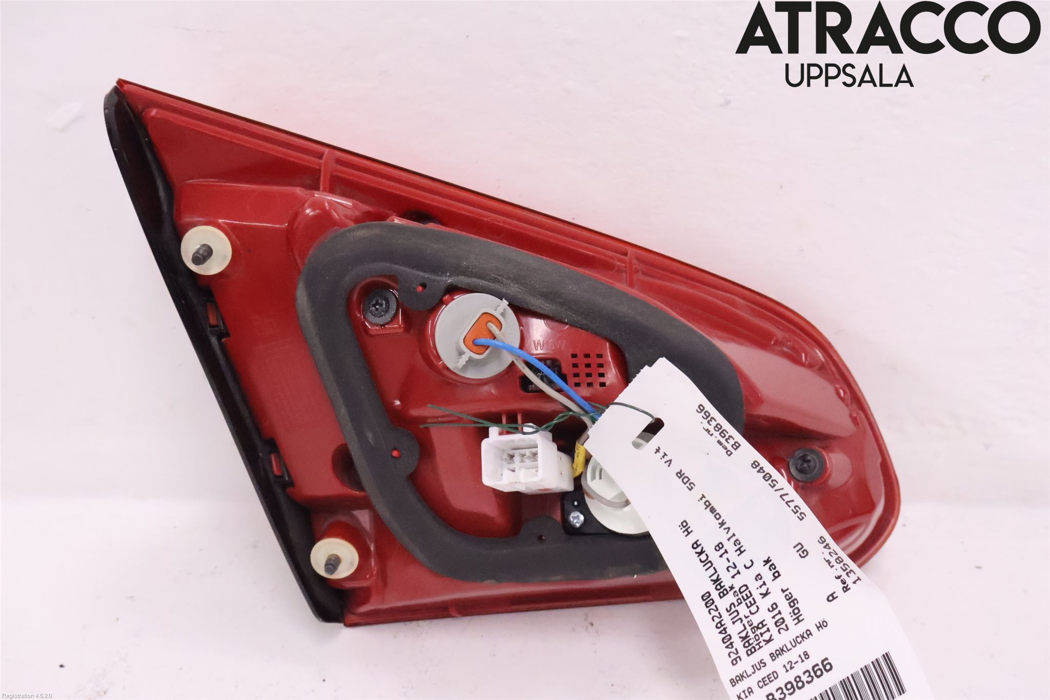 Kia CEED 12-18 Bakljus Lucka Hö