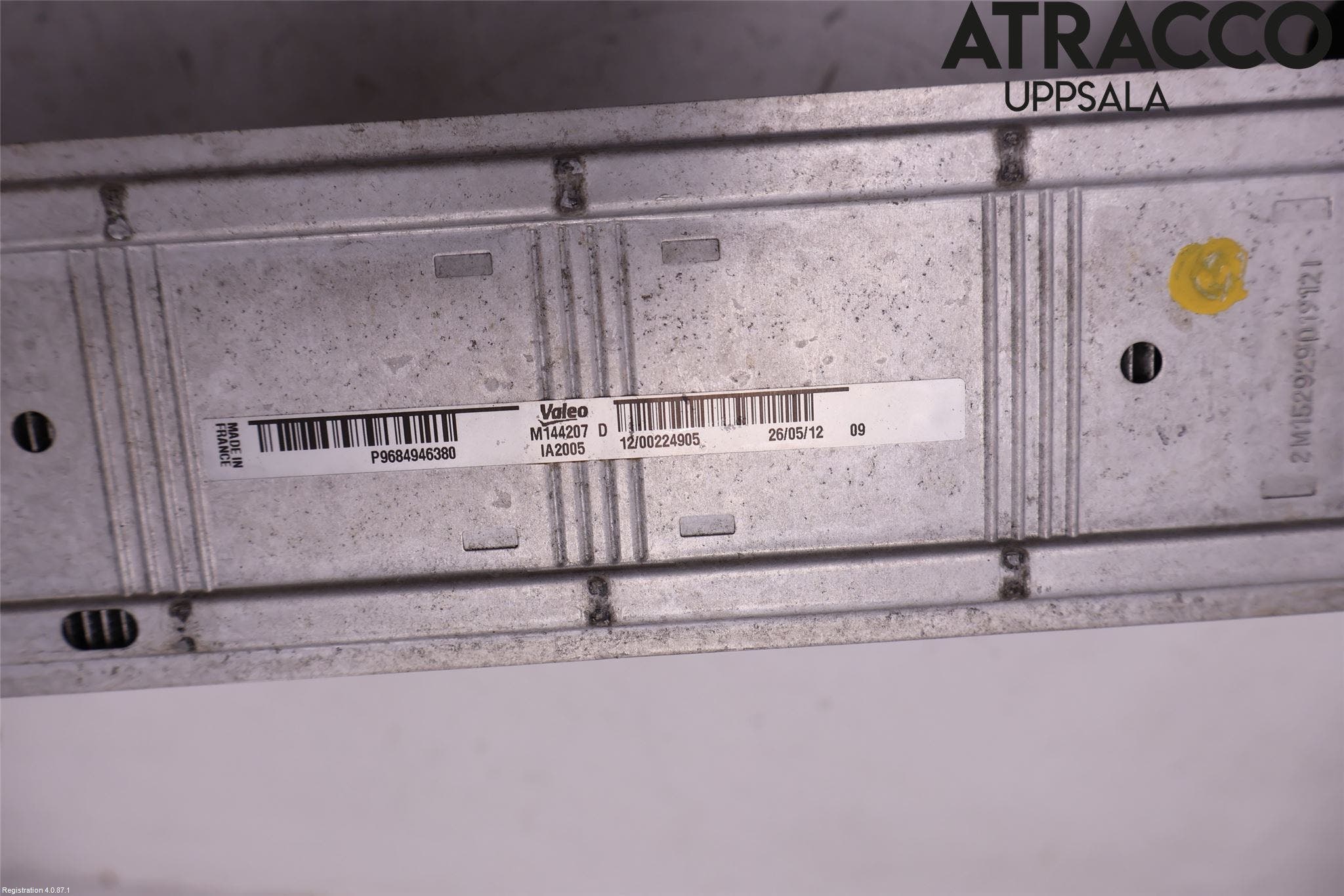 Peugeot 508 11-18 Laddluft-Intercooler Kyl