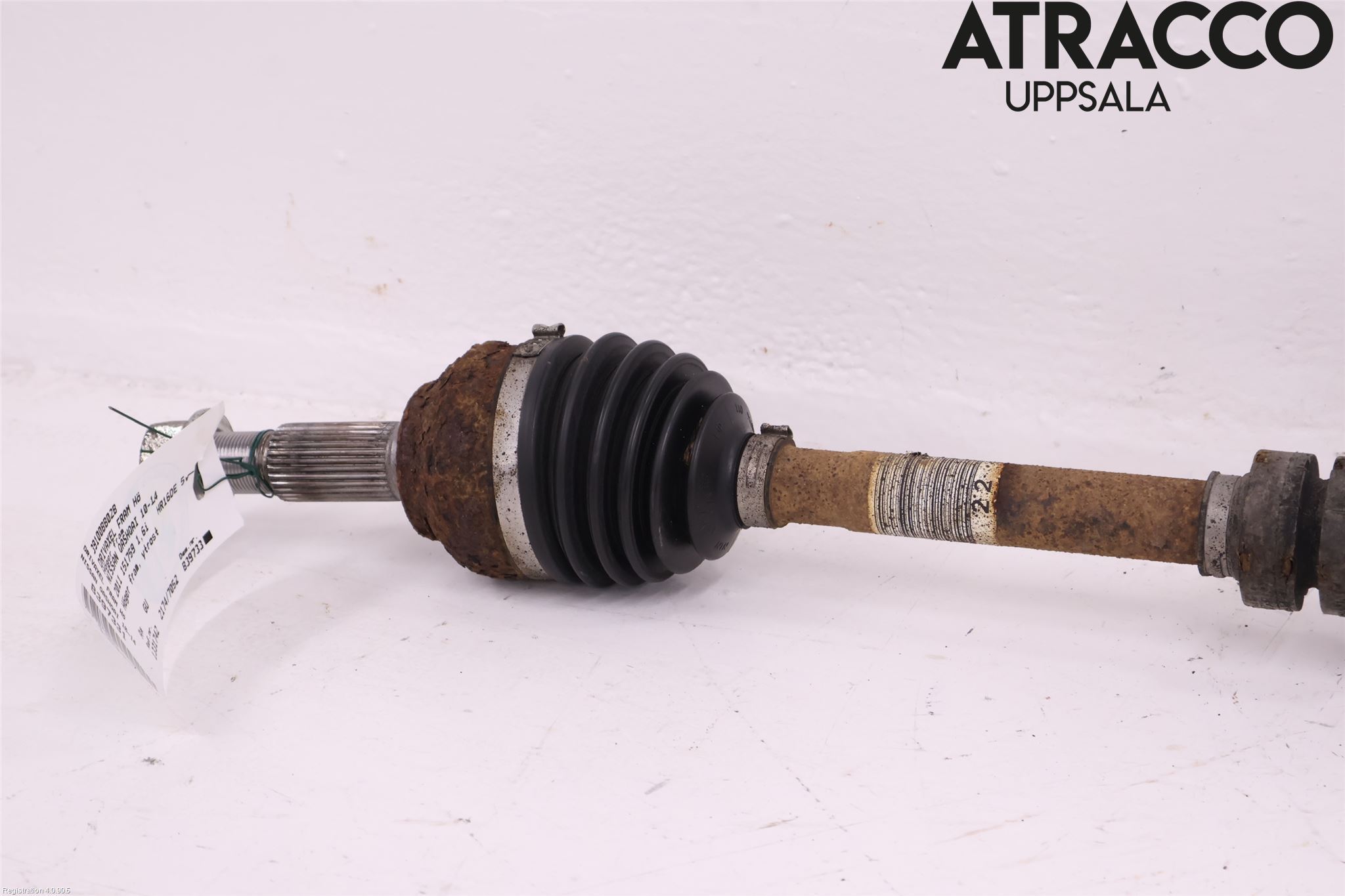 Nissan QASHQAI 10-14 Drivaxel Fram Höger