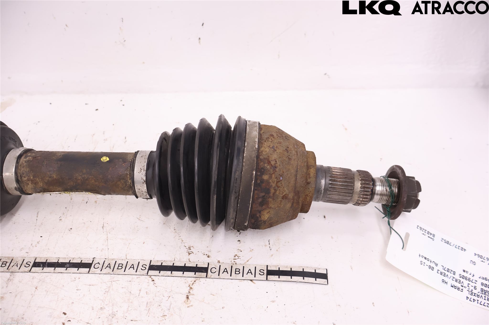 Saab 9-3 VER2/VER3 08-15 Drivaxel Fram Höger