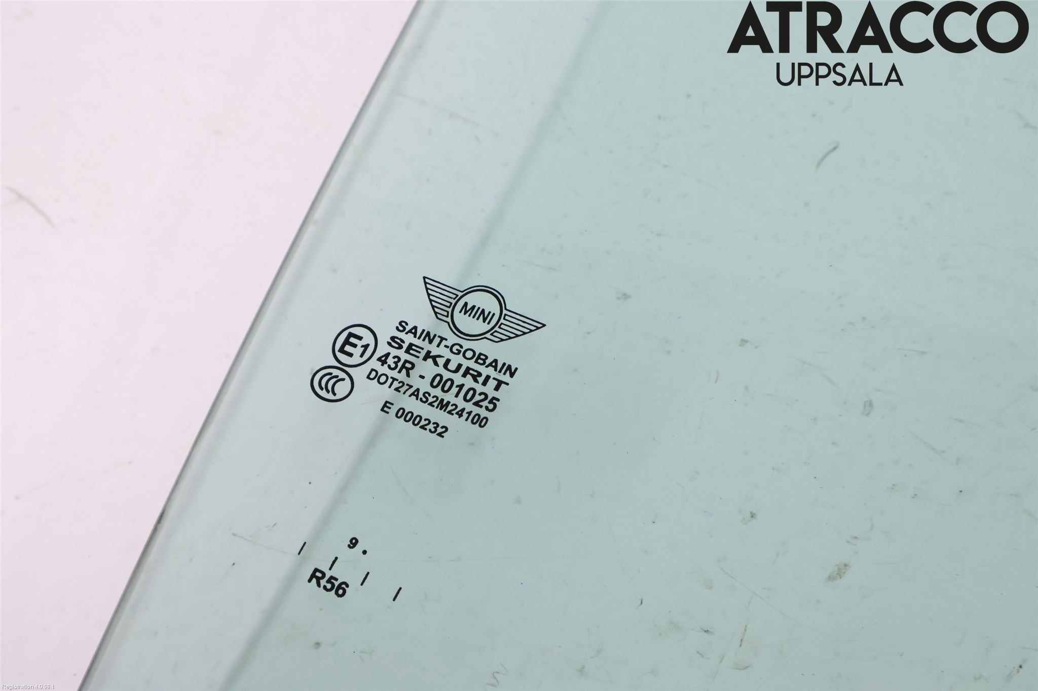 Mini COUPE R56 05-14 Dörruta Fram Höger