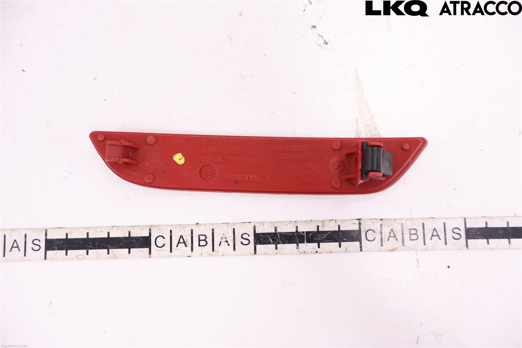 Renault CLIO IV 16-19 Dimljus/Reflex Bak