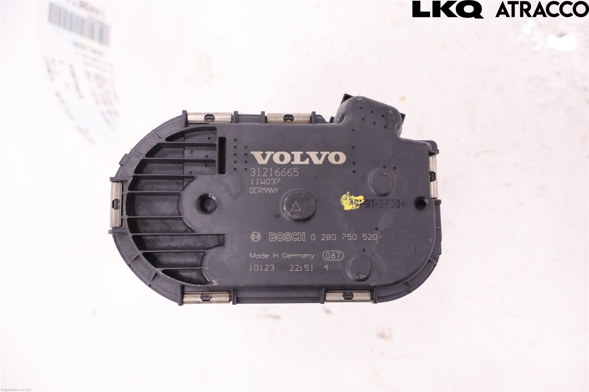 Volvo XC60 09-13 Injspjällhus