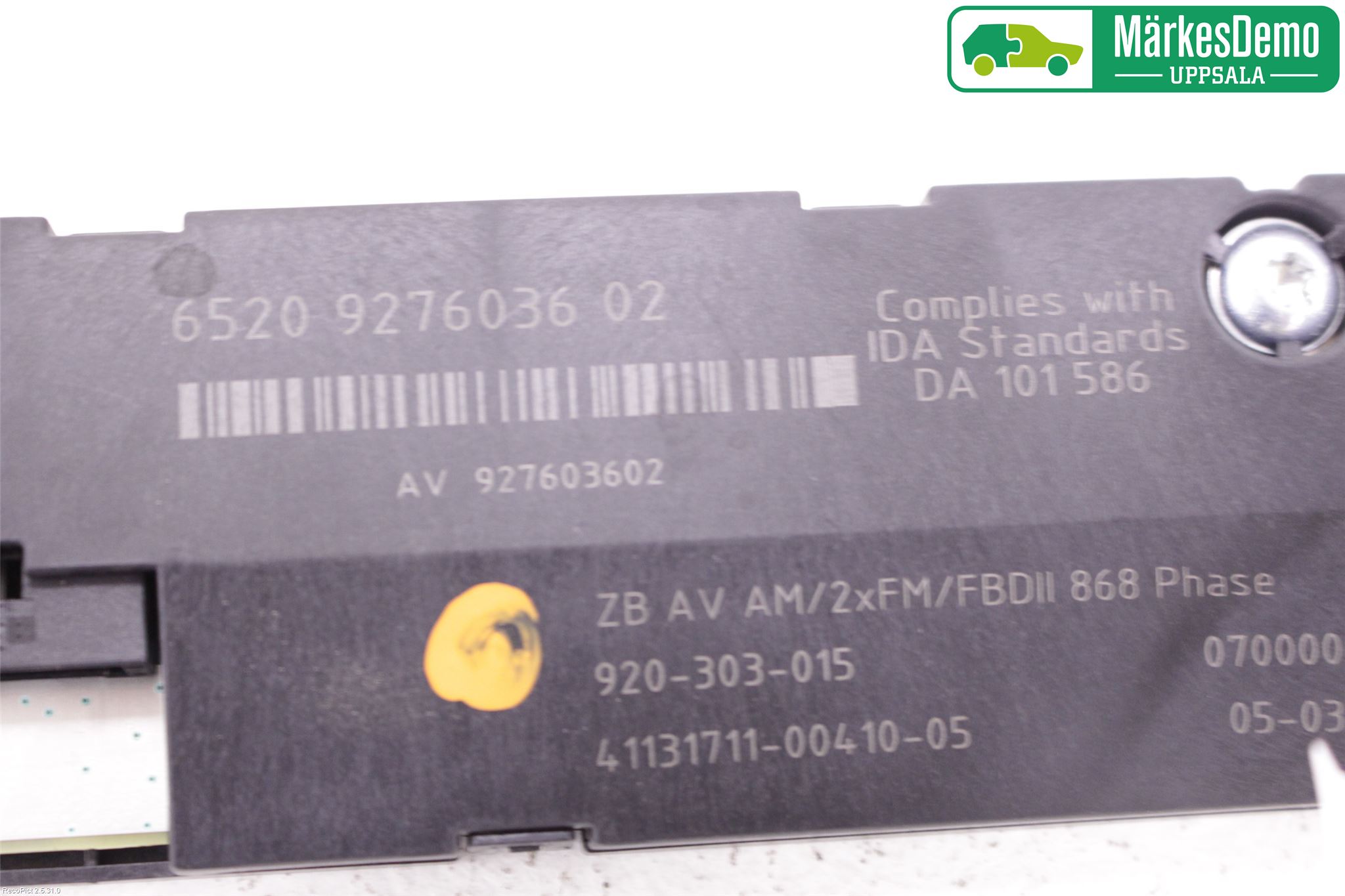 BMW 5 F10/F11/F18 09-17 Antennförstärkare