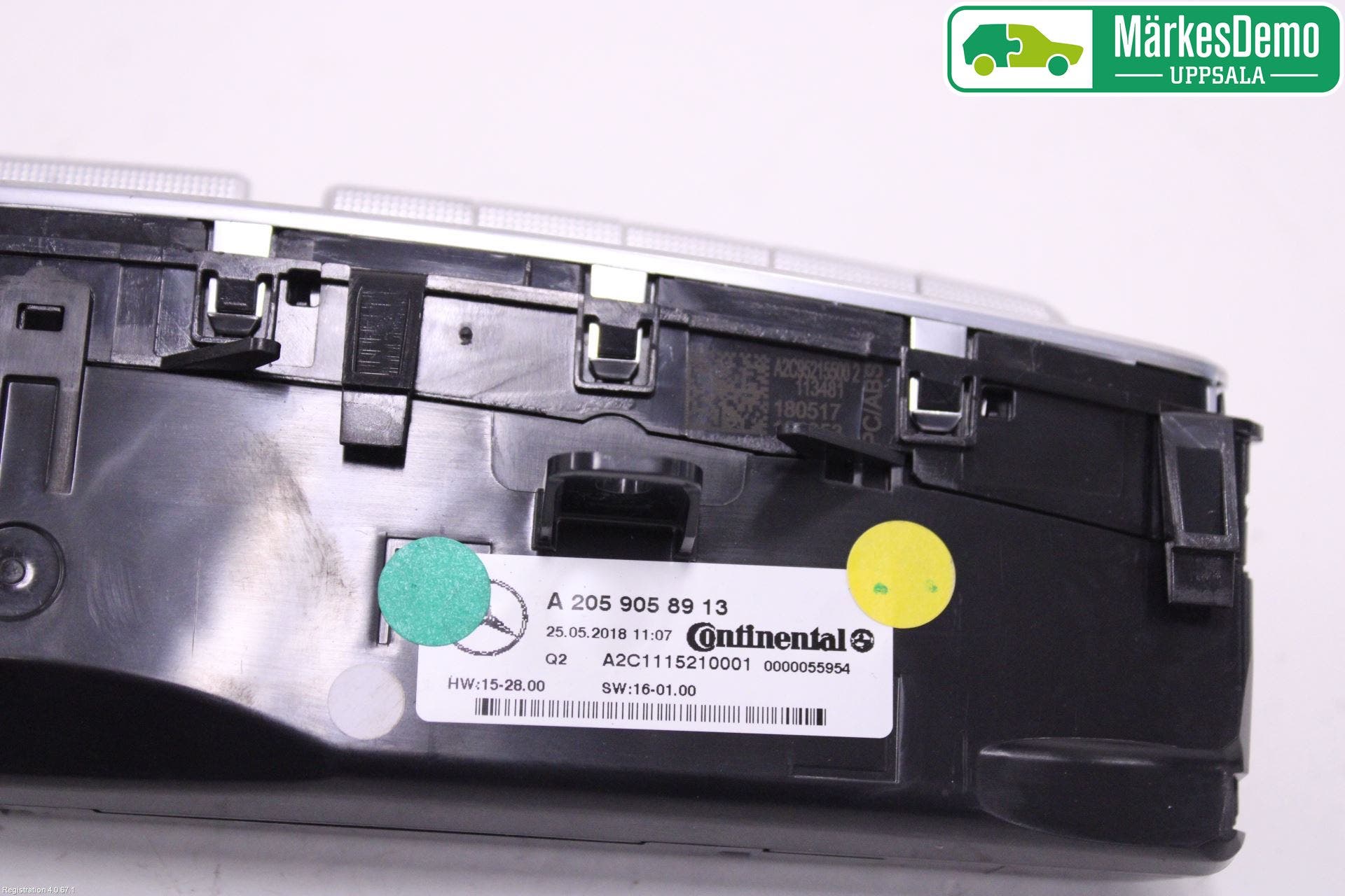 Mercedes-Benz MB C-KLASS (W205) 14-21 Ac Styrenhet Ac Manöveren