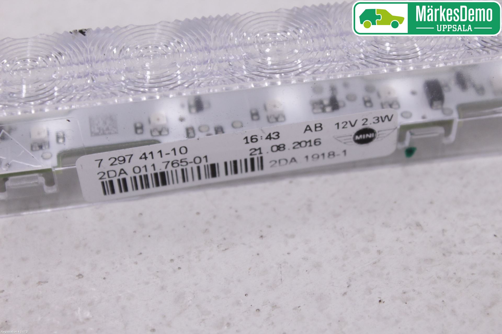 Mini ONE/COOPER 5DR F55 14-24 Bromsljus Bakruta