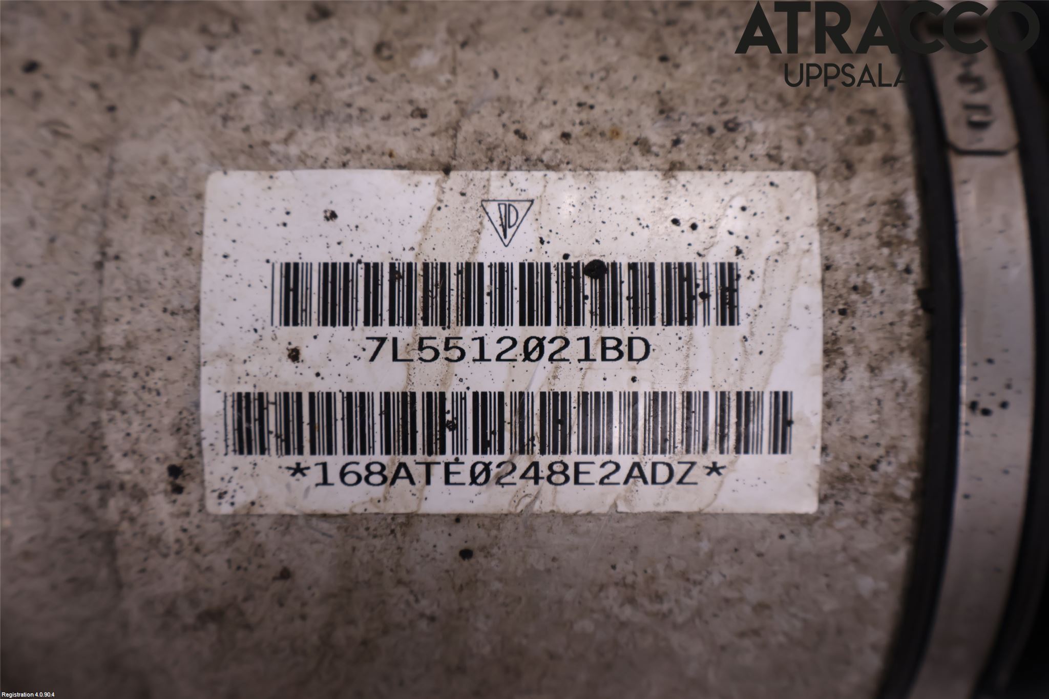 Porsche CAYENNE 03- Fjäderben Bak Vänster