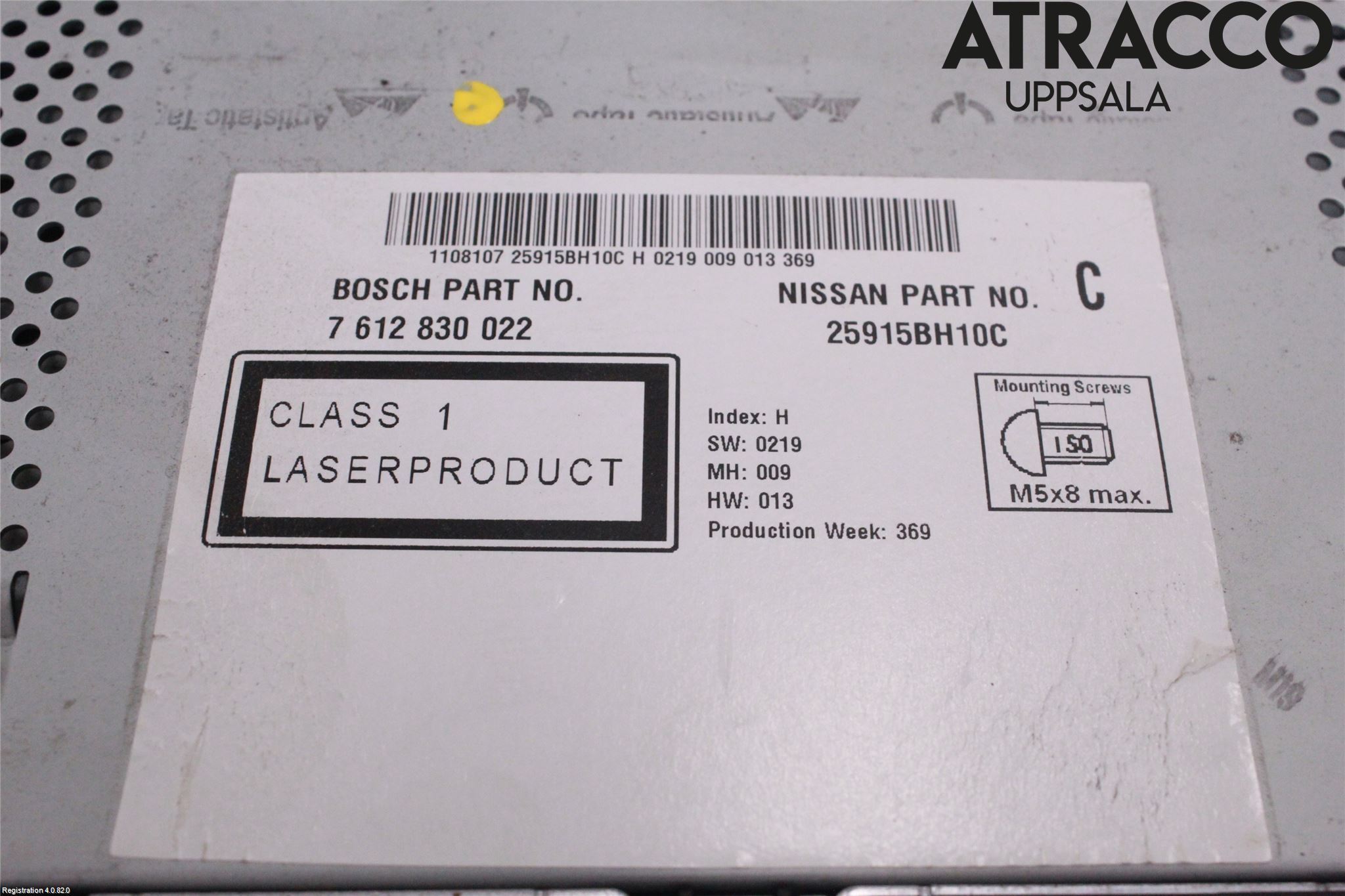 Nissan QASHQAI   07-10 Cd Radio - Multimediapanel