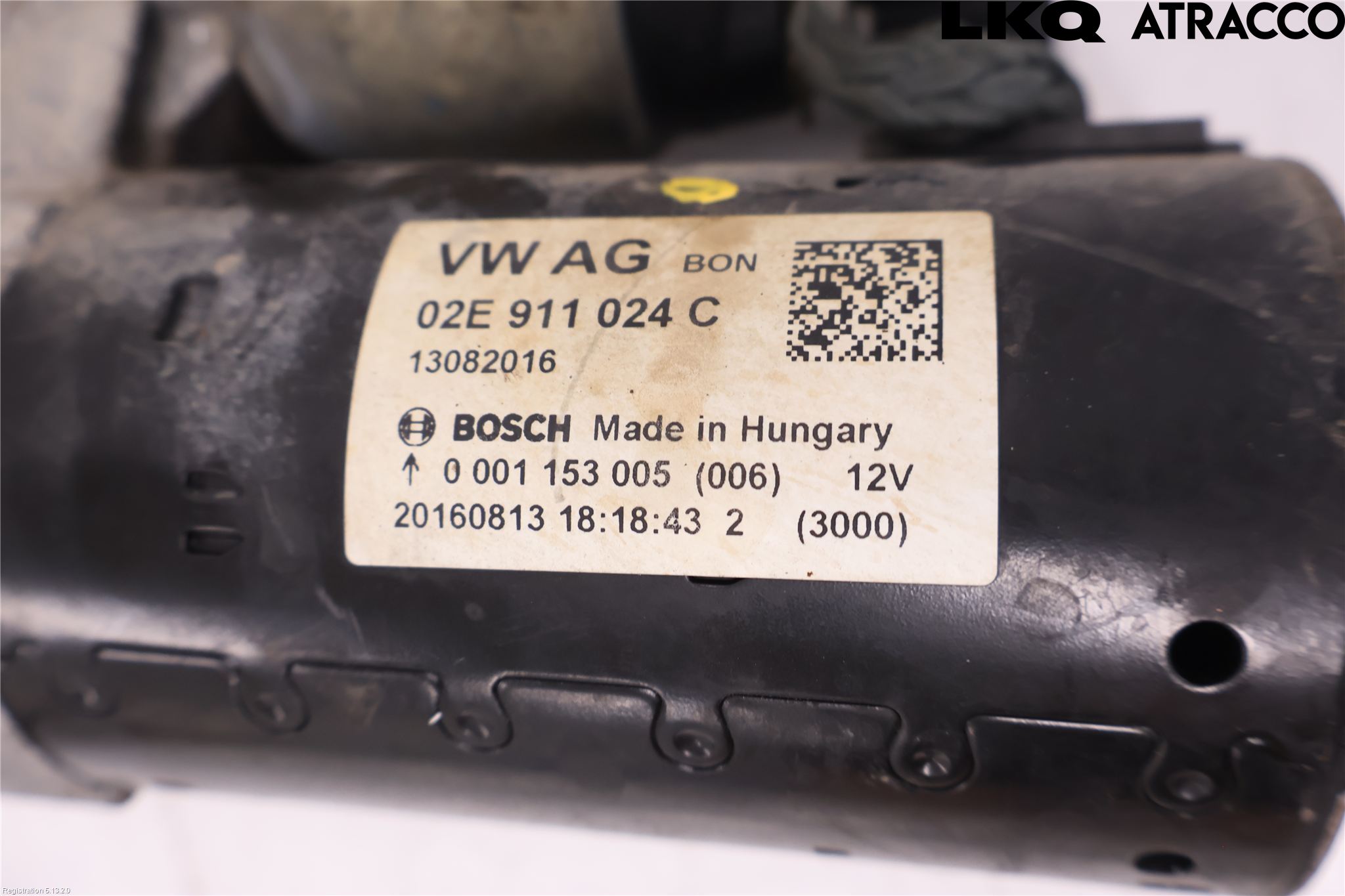 Volkswagen VW CADDY 16-20 Startmotor Diesel