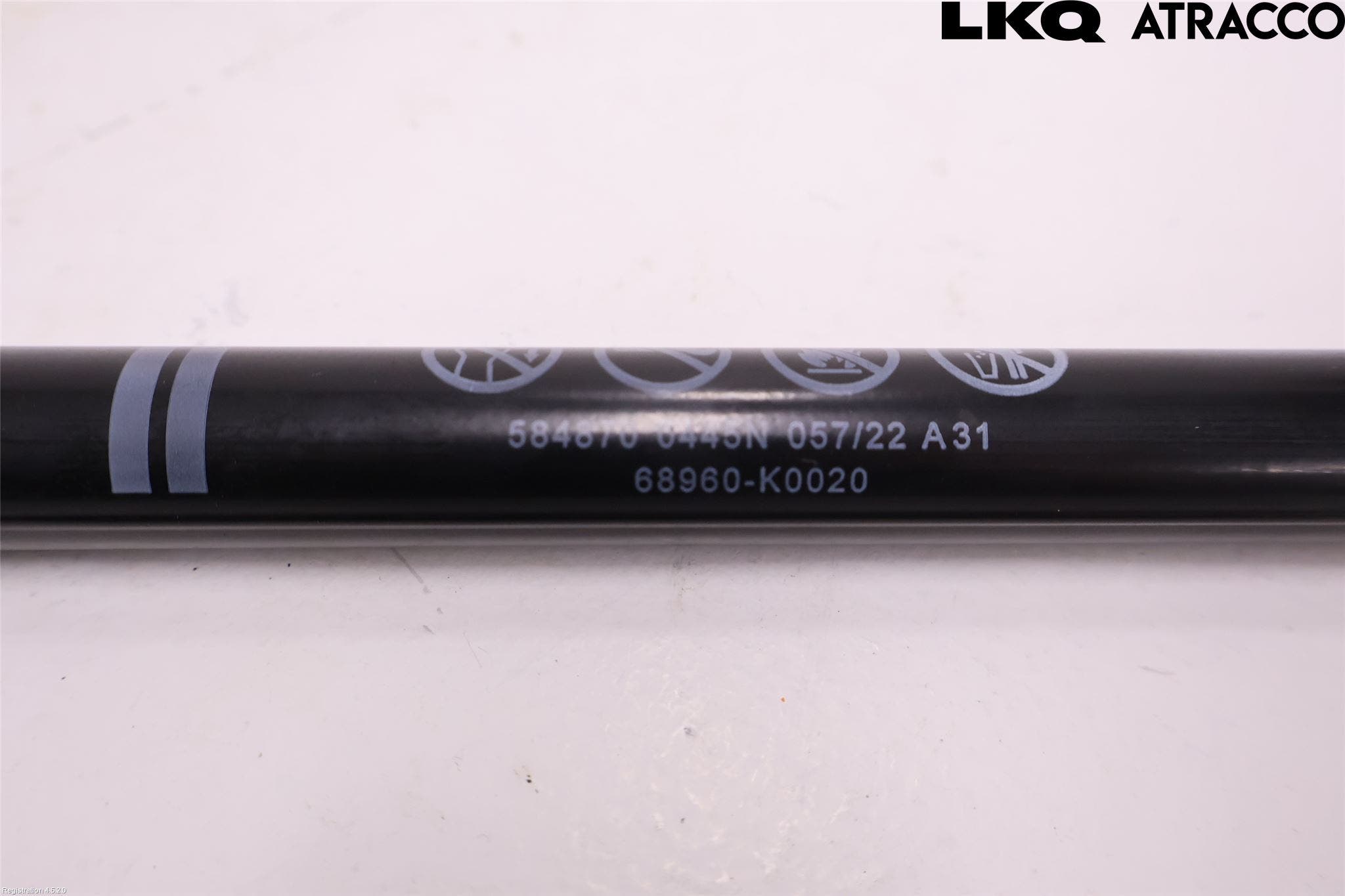 Toyota YARIS XP21 20- Gasfjäder Baklucka