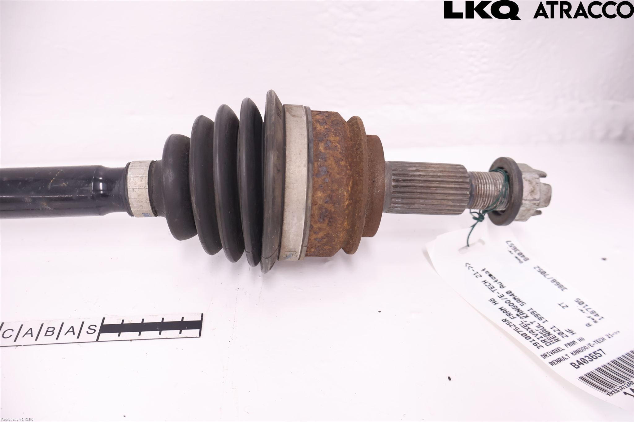 Renault KANGOO/E-TECH 21- Drivaxel Fram Höger