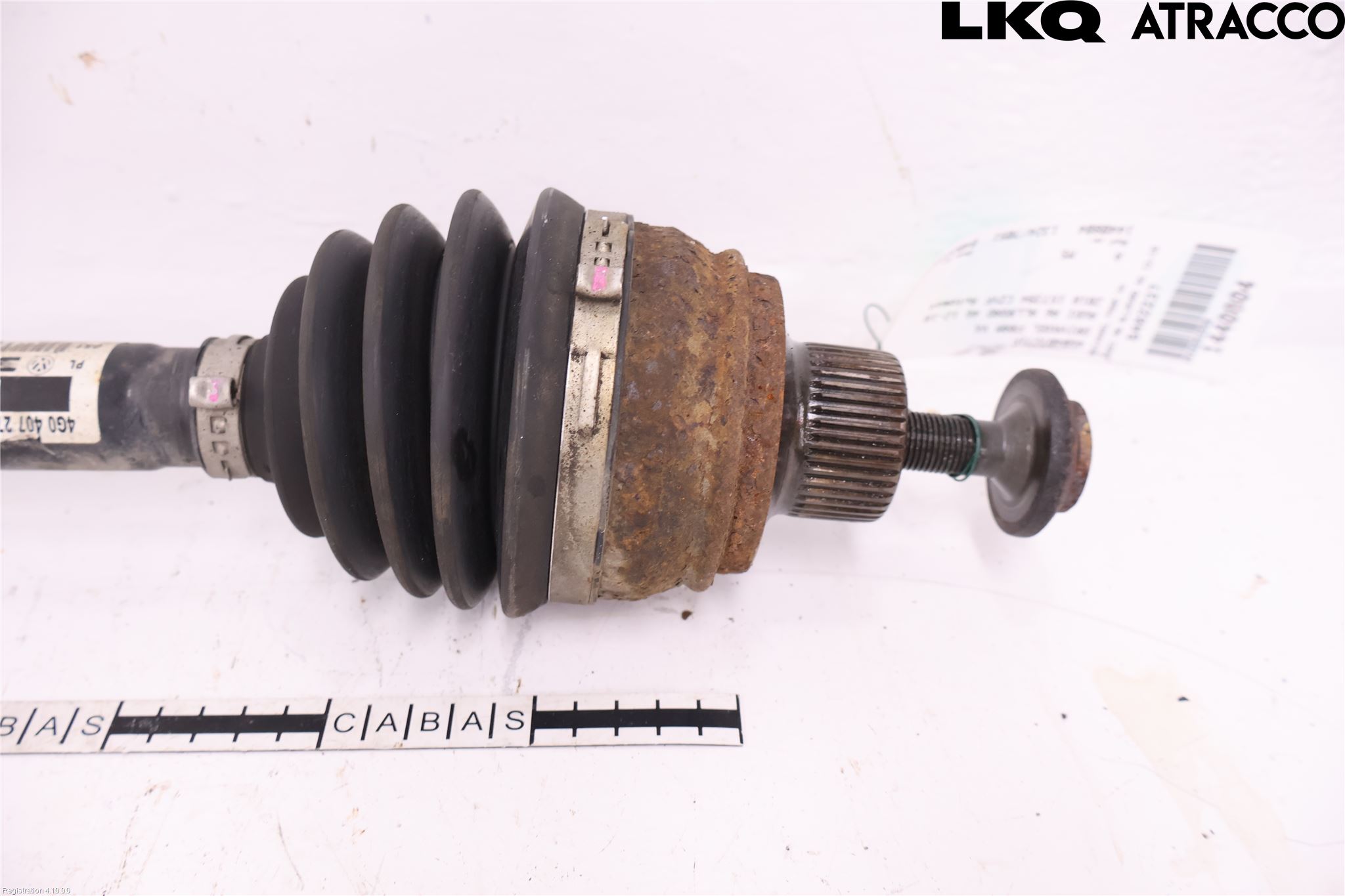 Audi A6 ALLROAD 12-18 Drivaxel Fram Vänster
