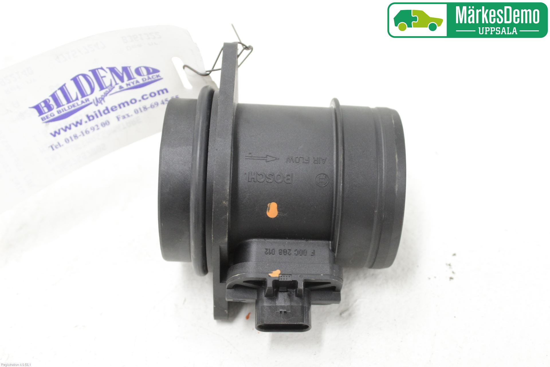 Mini COUPE R58 10-15 Injluftmassamätare