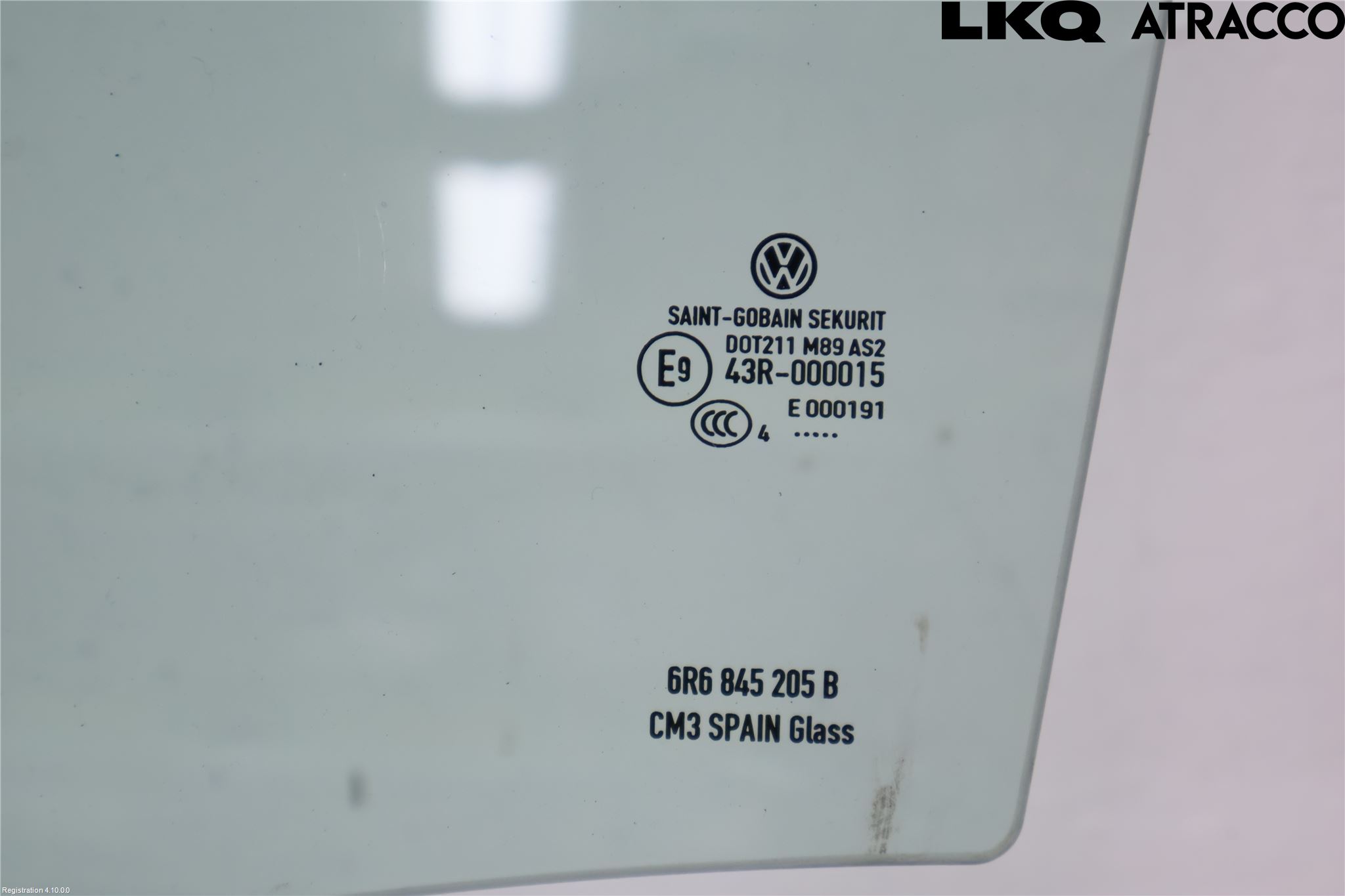 Volkswagen VW POLO 10-17 Dörruta Bak Vänster
