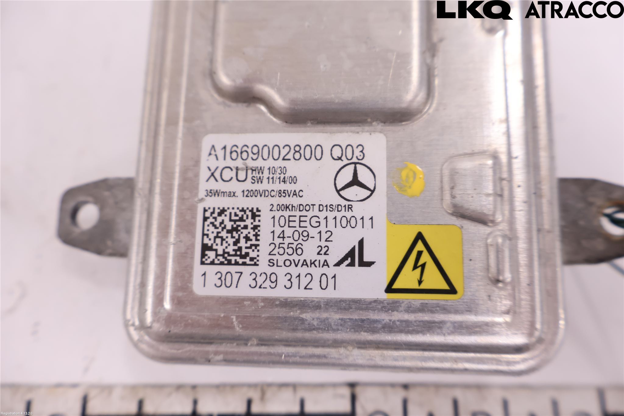 Mercedes-Benz MB B-KLASS (W246/W242) 12-19 Styrenhet Strålkastare