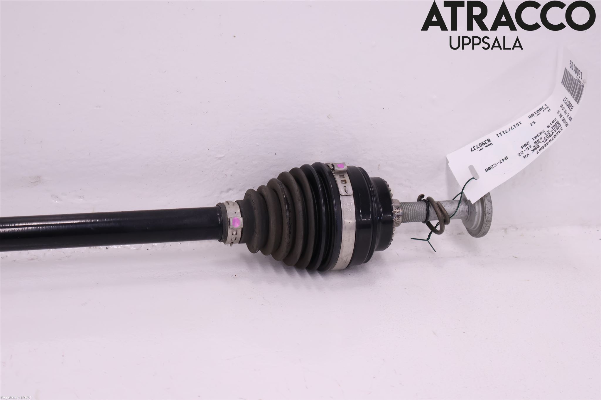 BMW X1 F48 15-22 Drivaxel Bak Vänster