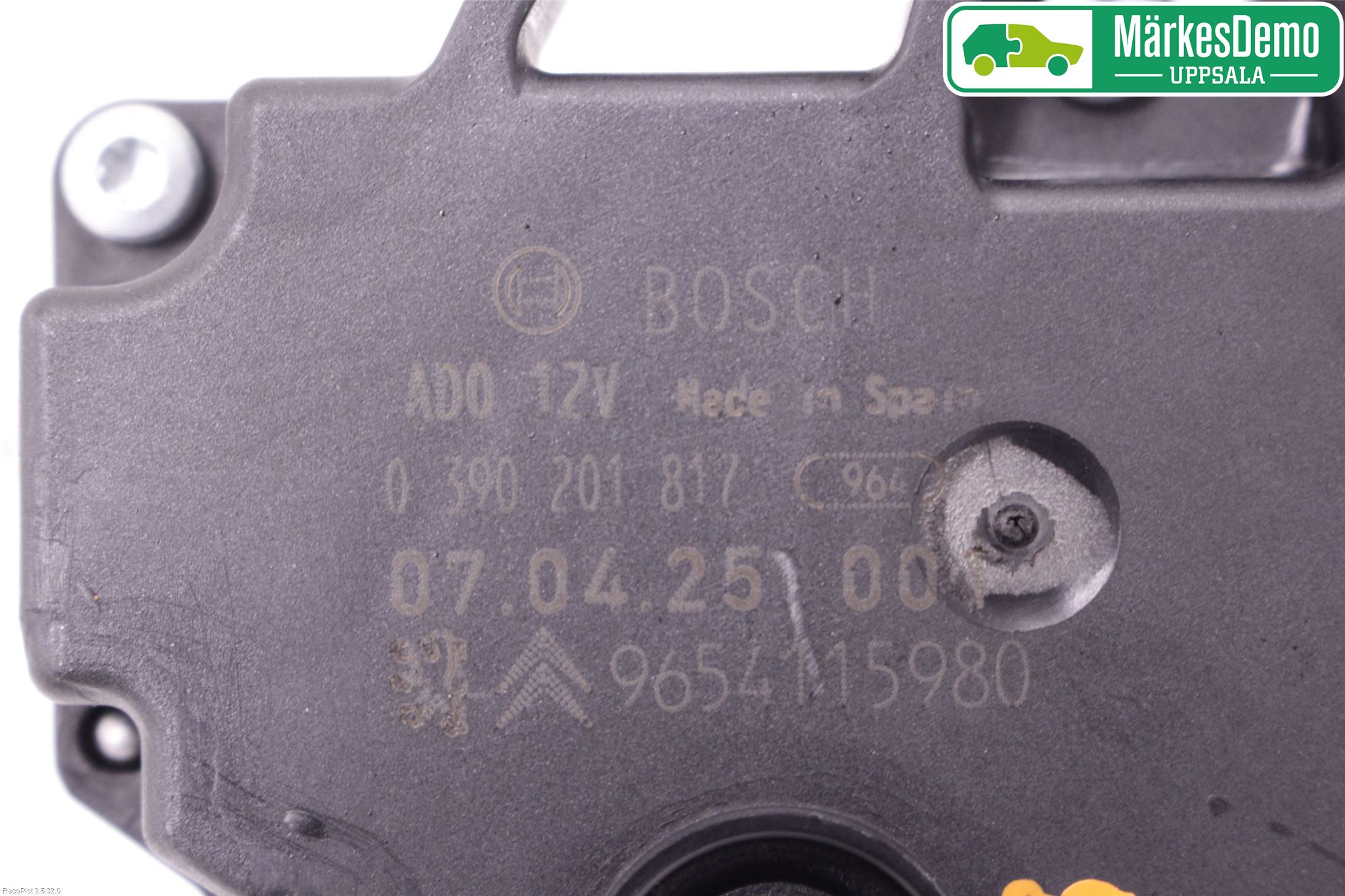 Citroen C4 GRAND PICASSO 07-13 Torkarmotor Baklucka