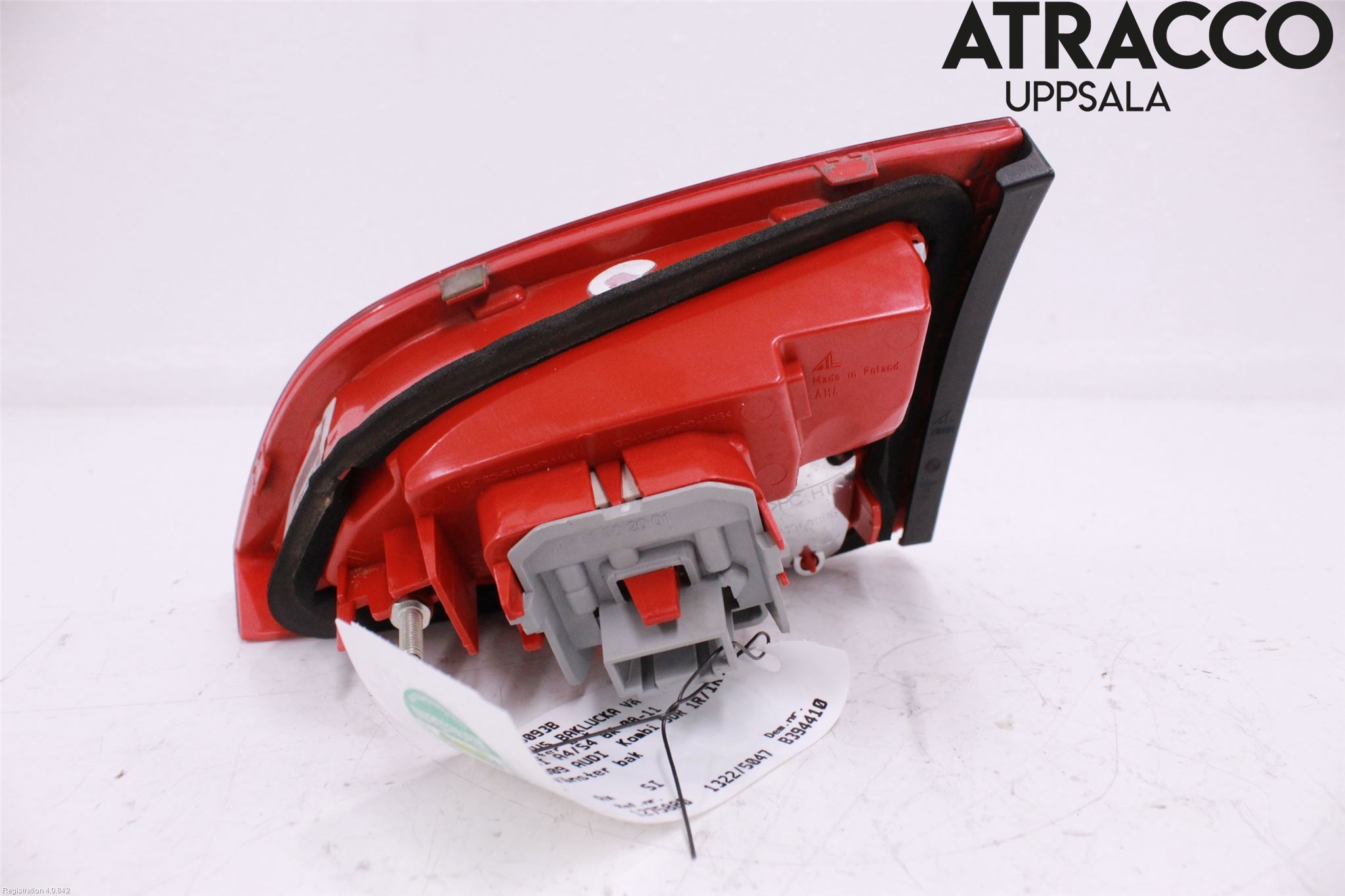 Audi A4/S4 08-11 Bakljus Lucka Vä