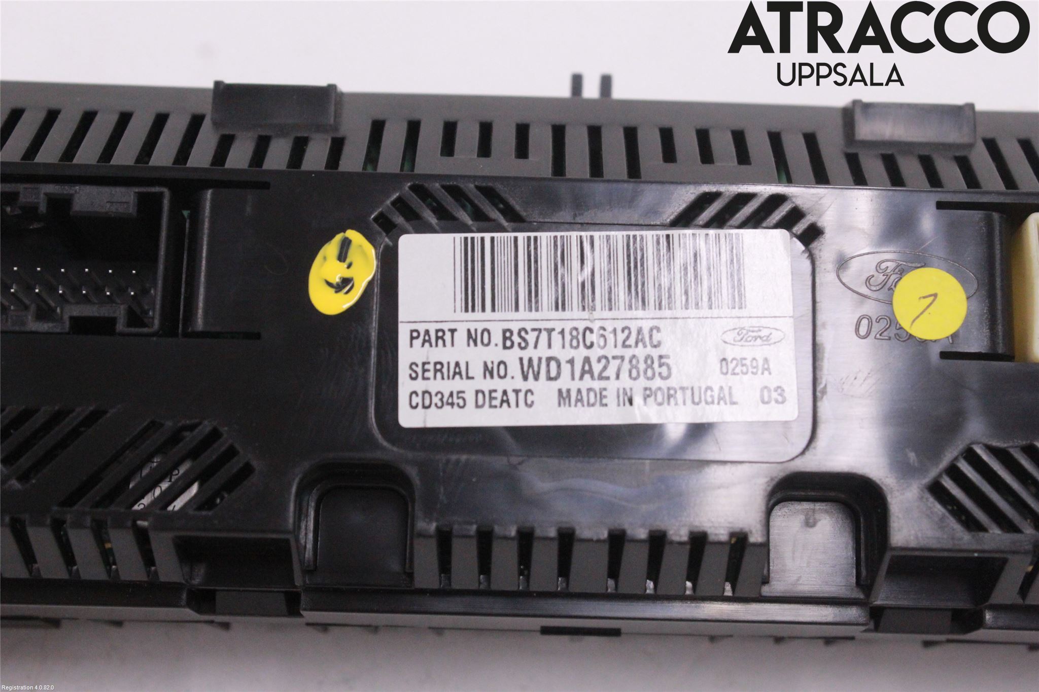 Ford MONDEO 07-15 Ac Styrenhet Ac Manöveren