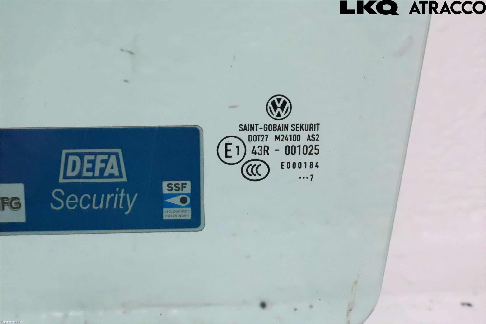 Volkswagen VW CADDY 16-20 Dörruta Fram Vänster