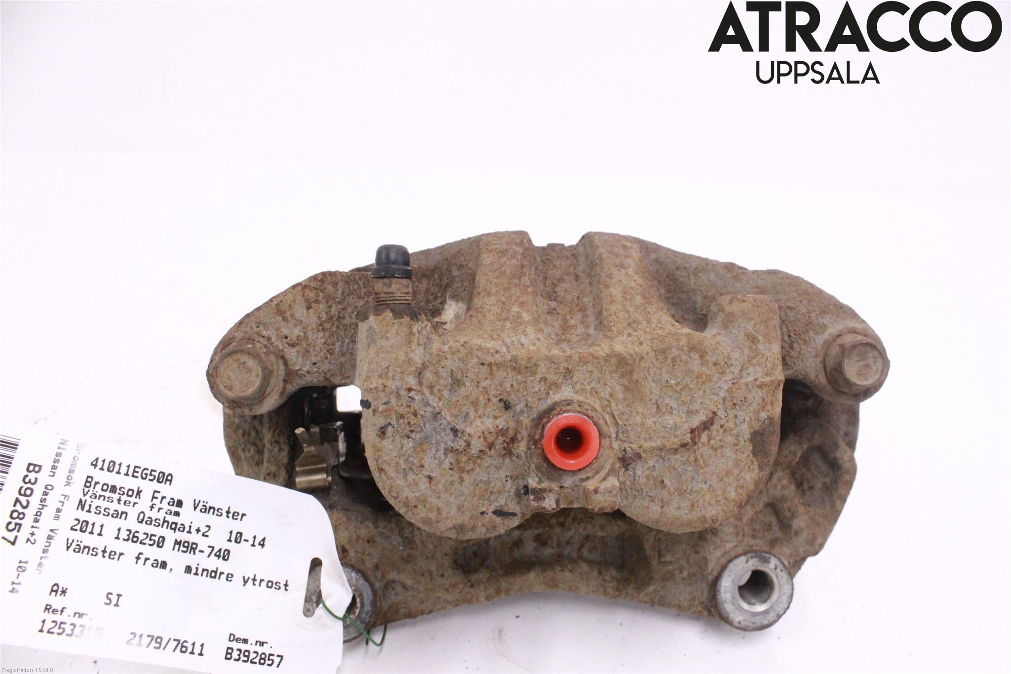 Nissan QASHQAI+2  10-14 Bromsok Fram Vänster