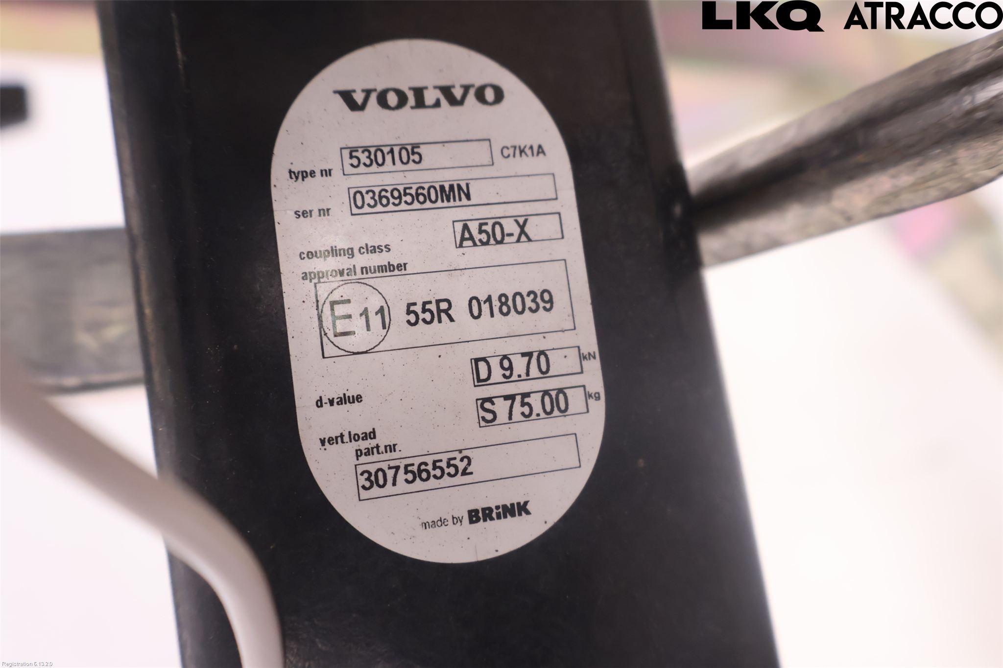 Volvo V40 12-19 Dragkrok