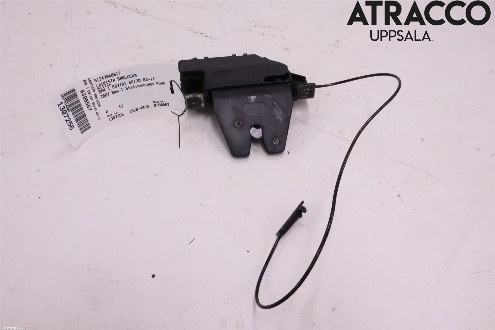 BMW 1 E87/81 5D/3D 03-11 Låskista Baklucka