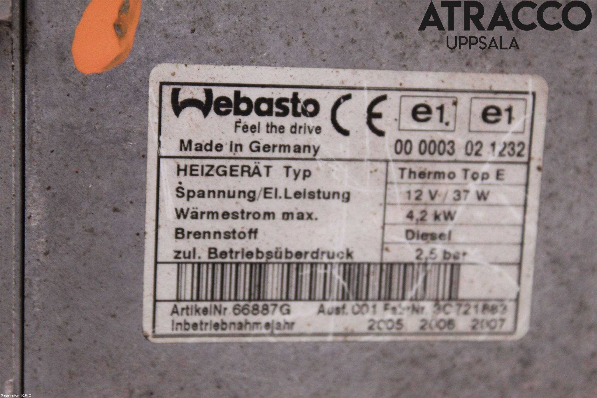 Volkswagen VW CADDY      04-10 Dieselvärmare