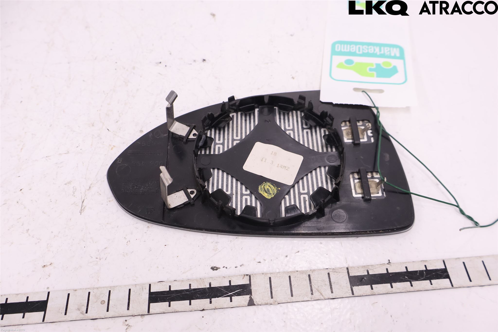 Opel CORSA D 07-14 Spegelglas Hö