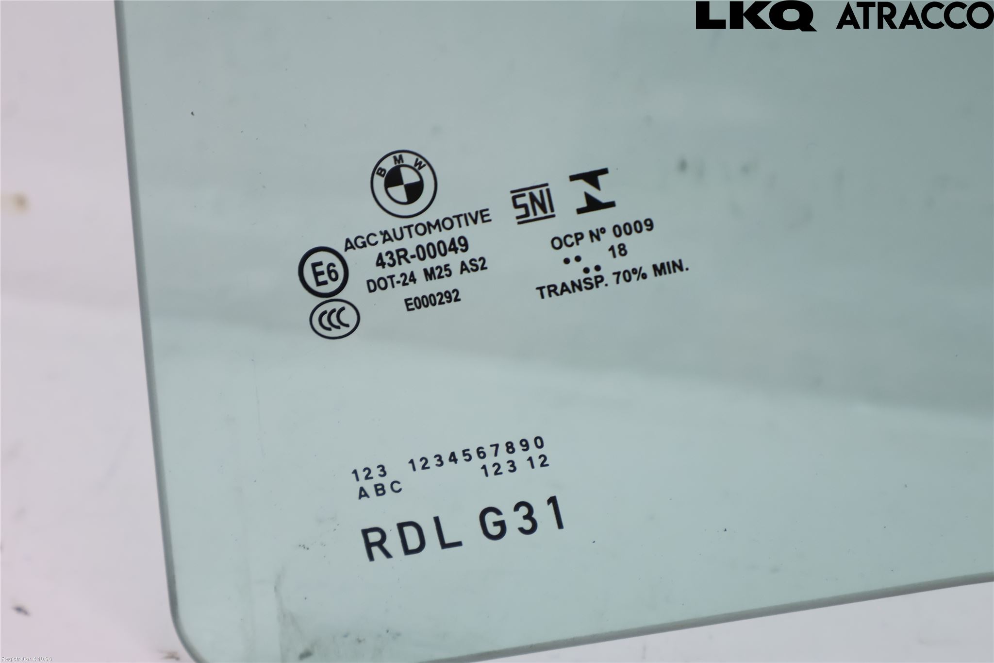 BMW 5 G30/G31/F90 17-23 Dörruta Bak Vänster