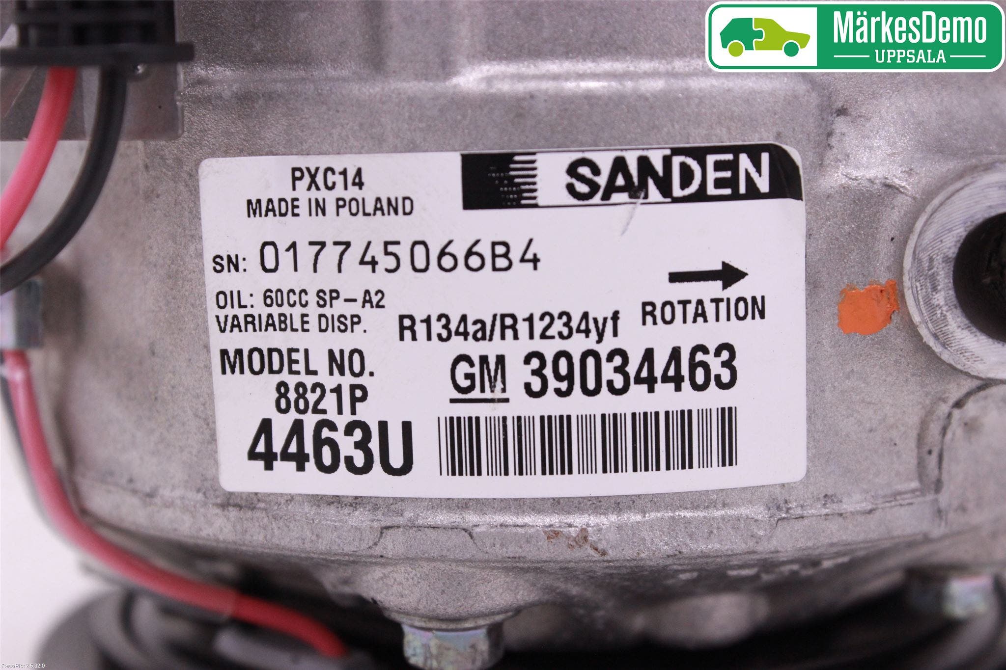 Opel ASTRA K 16-22 Ac Kompressor