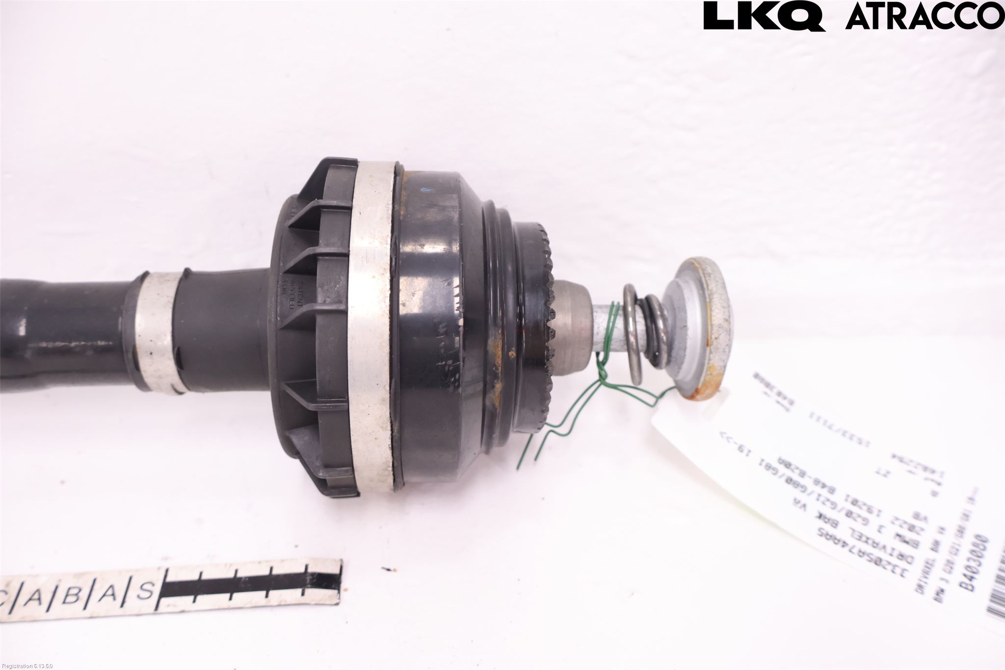 BMW 3 G20/G21/G80/G81 19- Drivaxel Bak Vänster