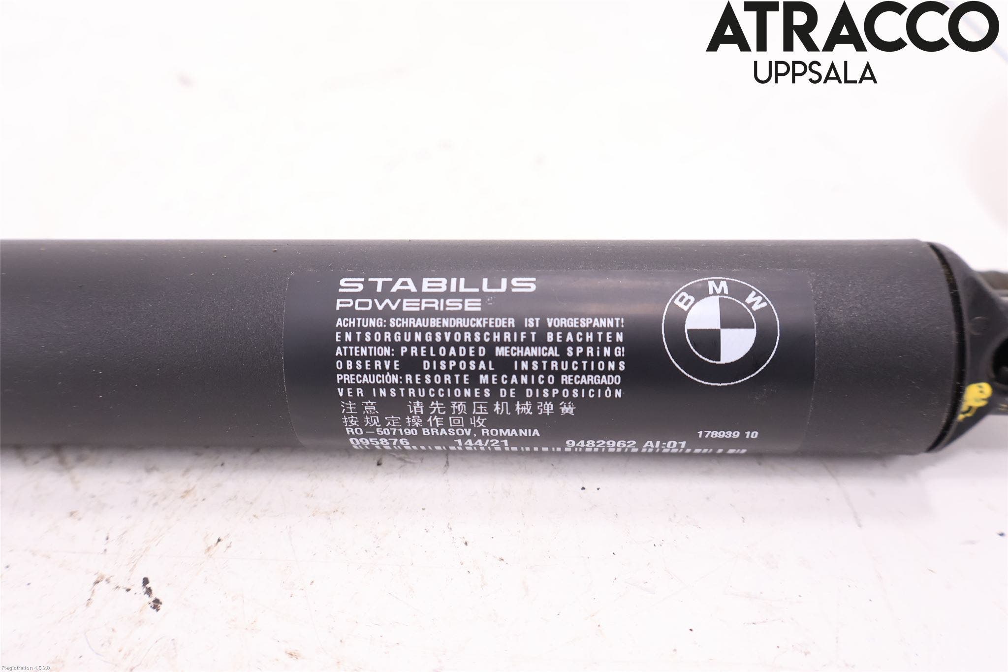 BMW X1 F48 15-22 Gasfjäder Baklucka