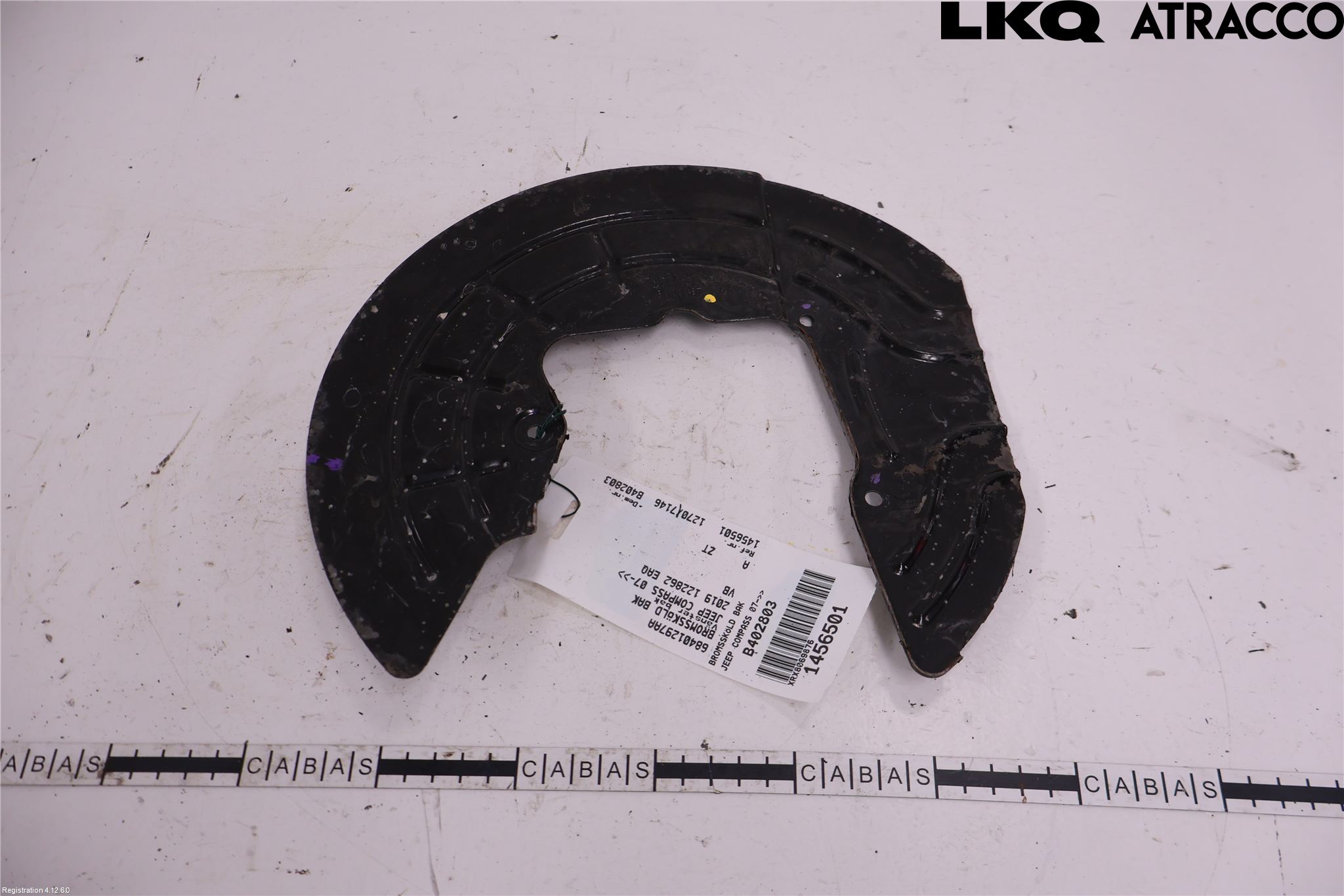 Jeep COMPASS Bromssköld Bak