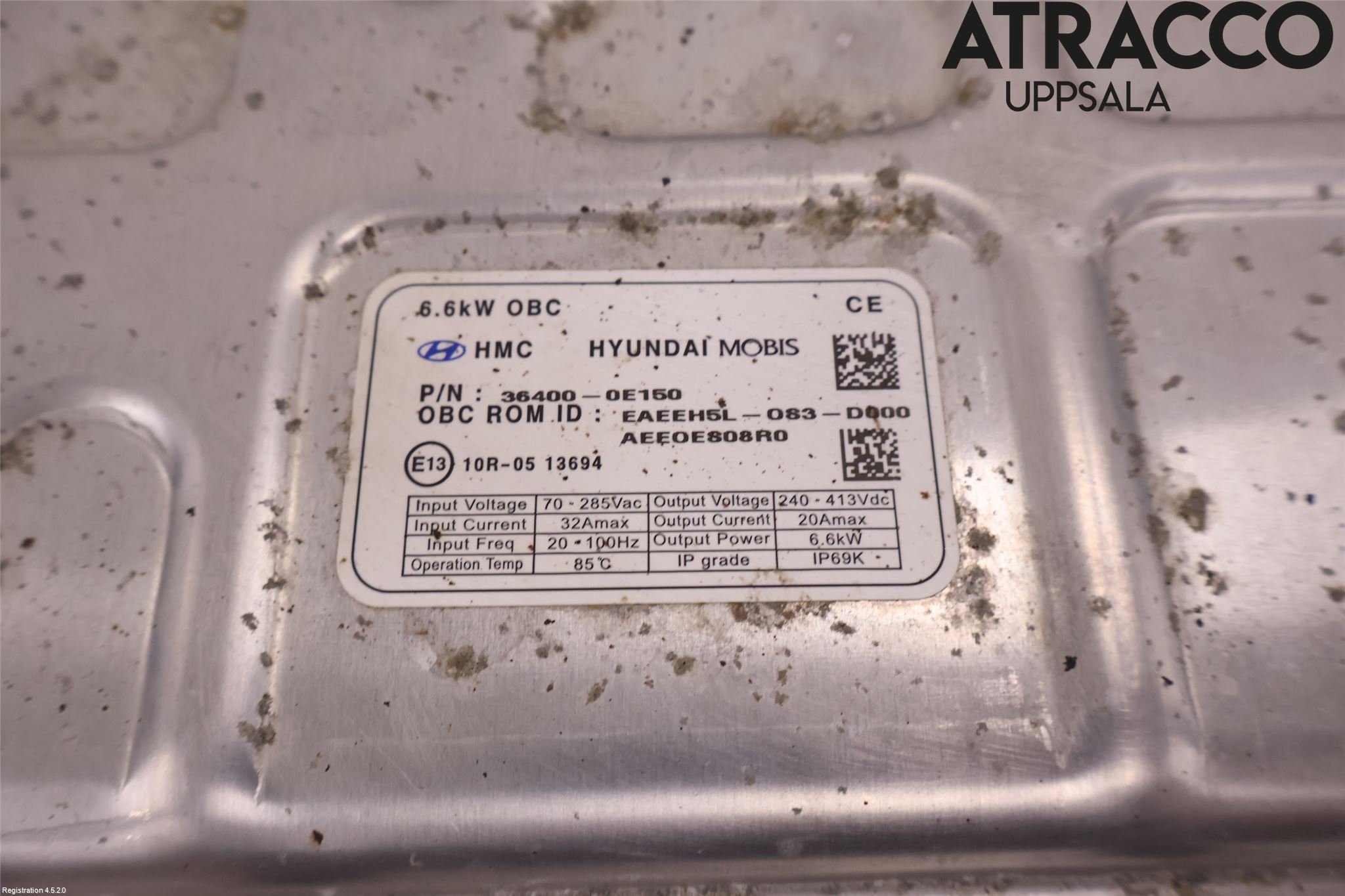 Hyundai IONIQ AE 17-22 Batteriladdare Högspänning