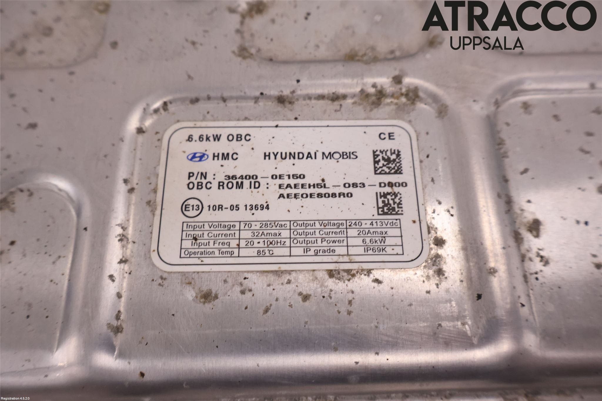 Hyundai IONIQ AE 17-22 Batteriladdare Högspänning