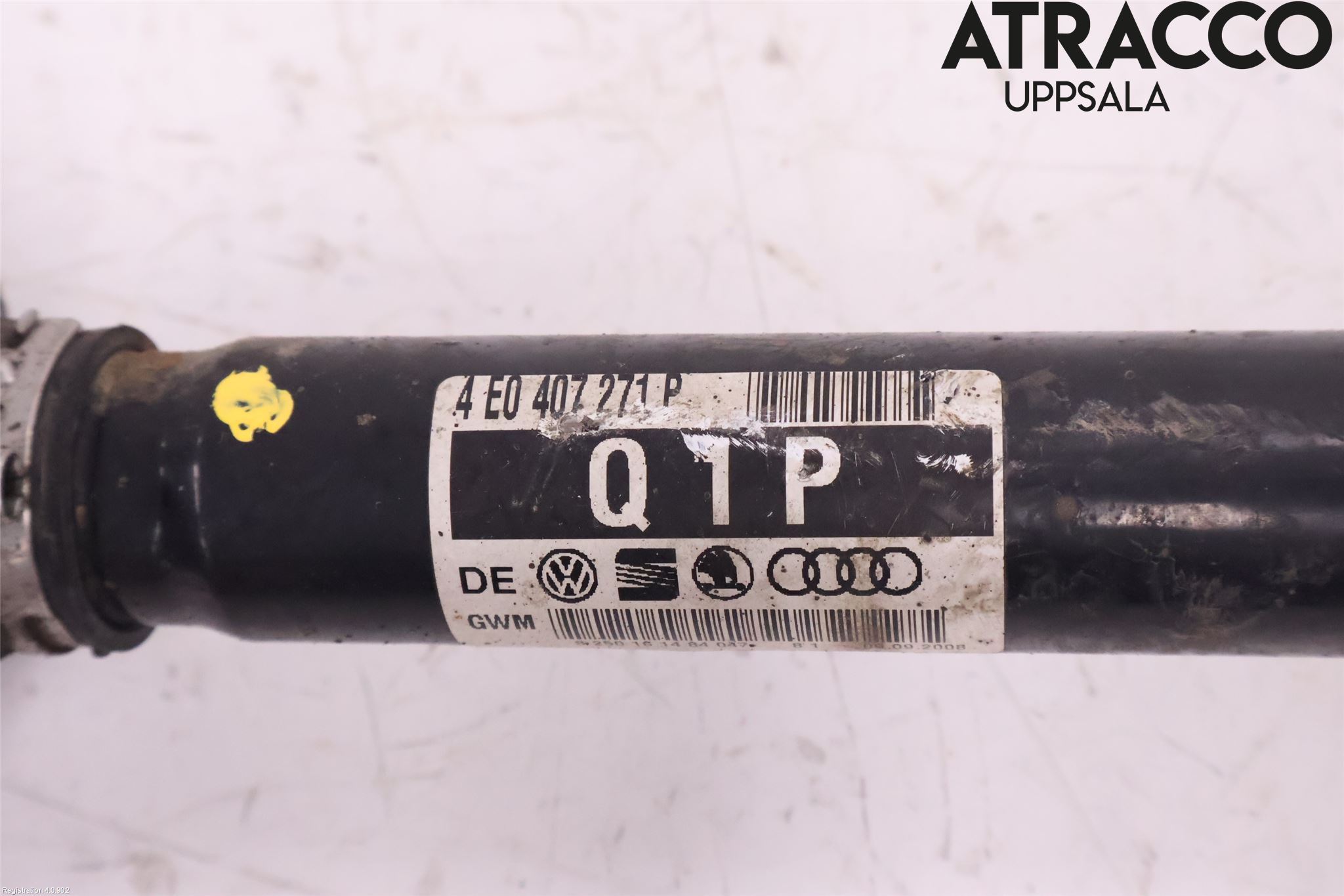 Audi A8/S8 4E  02-09 Drivaxel Fram Vänster