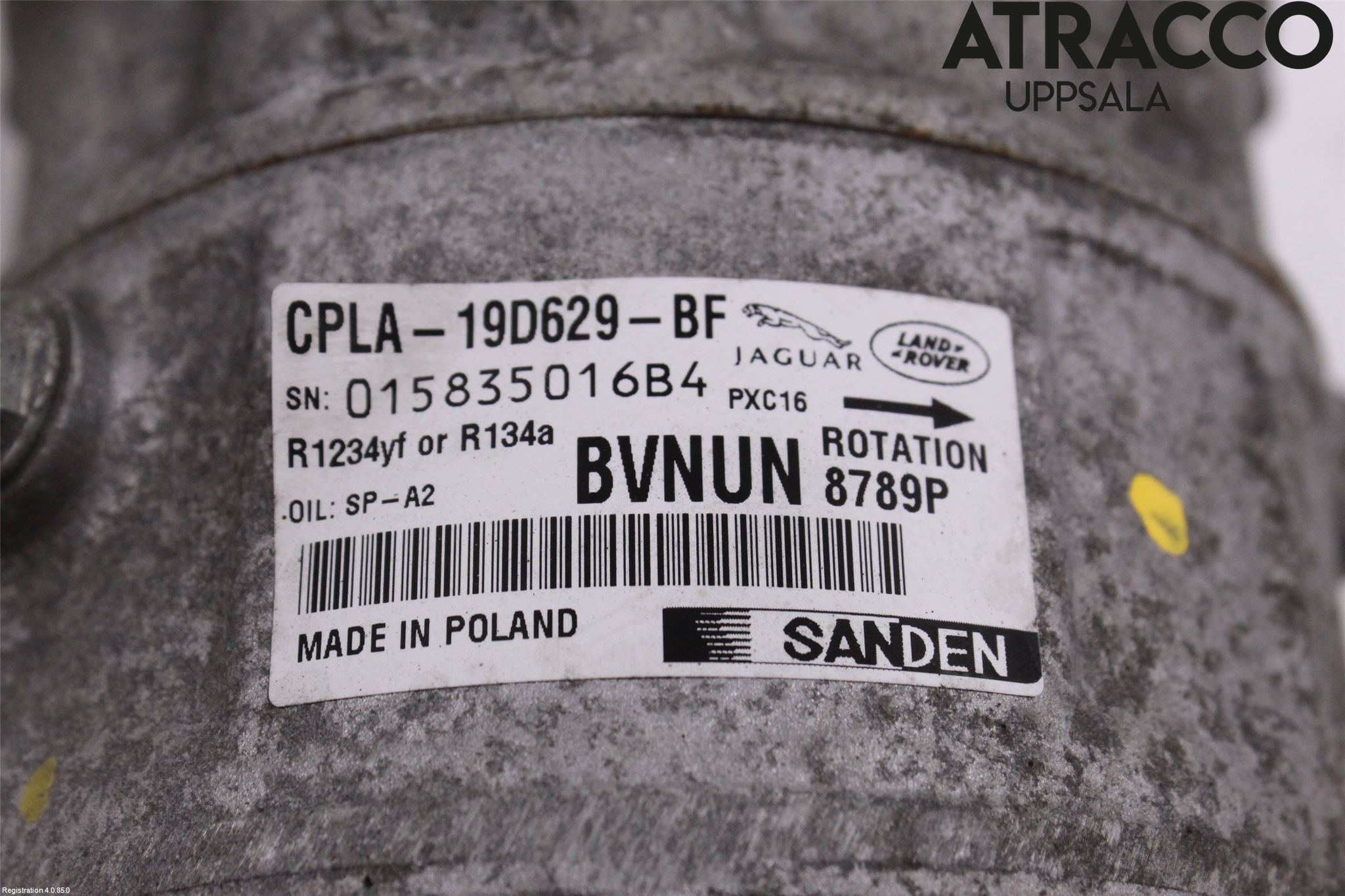 Jaguar XE (X760) 15-24 Ac Kompressor