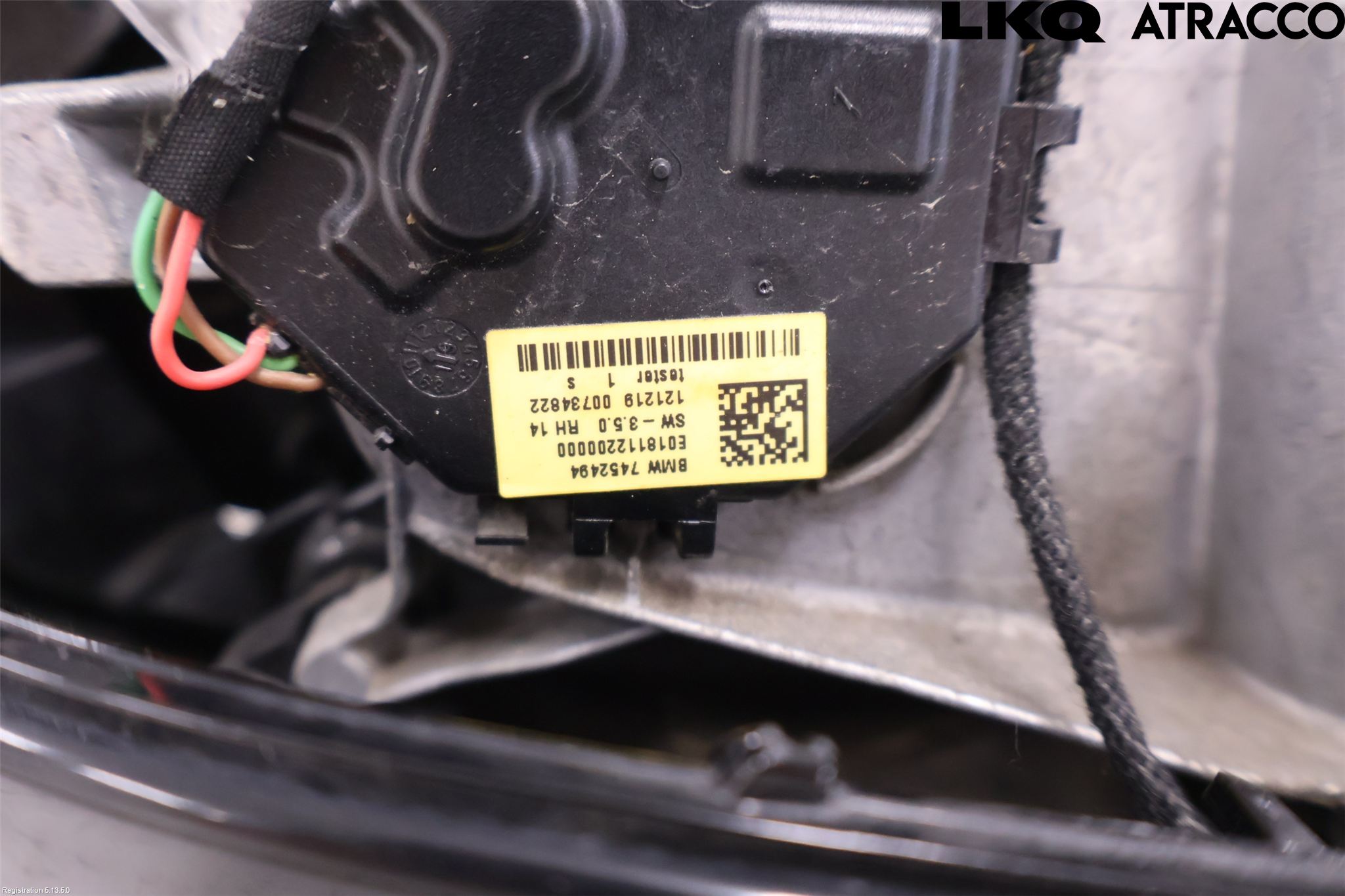 BMW 5 G30/G31/F90 17-23 Spegel Yttre El Hö