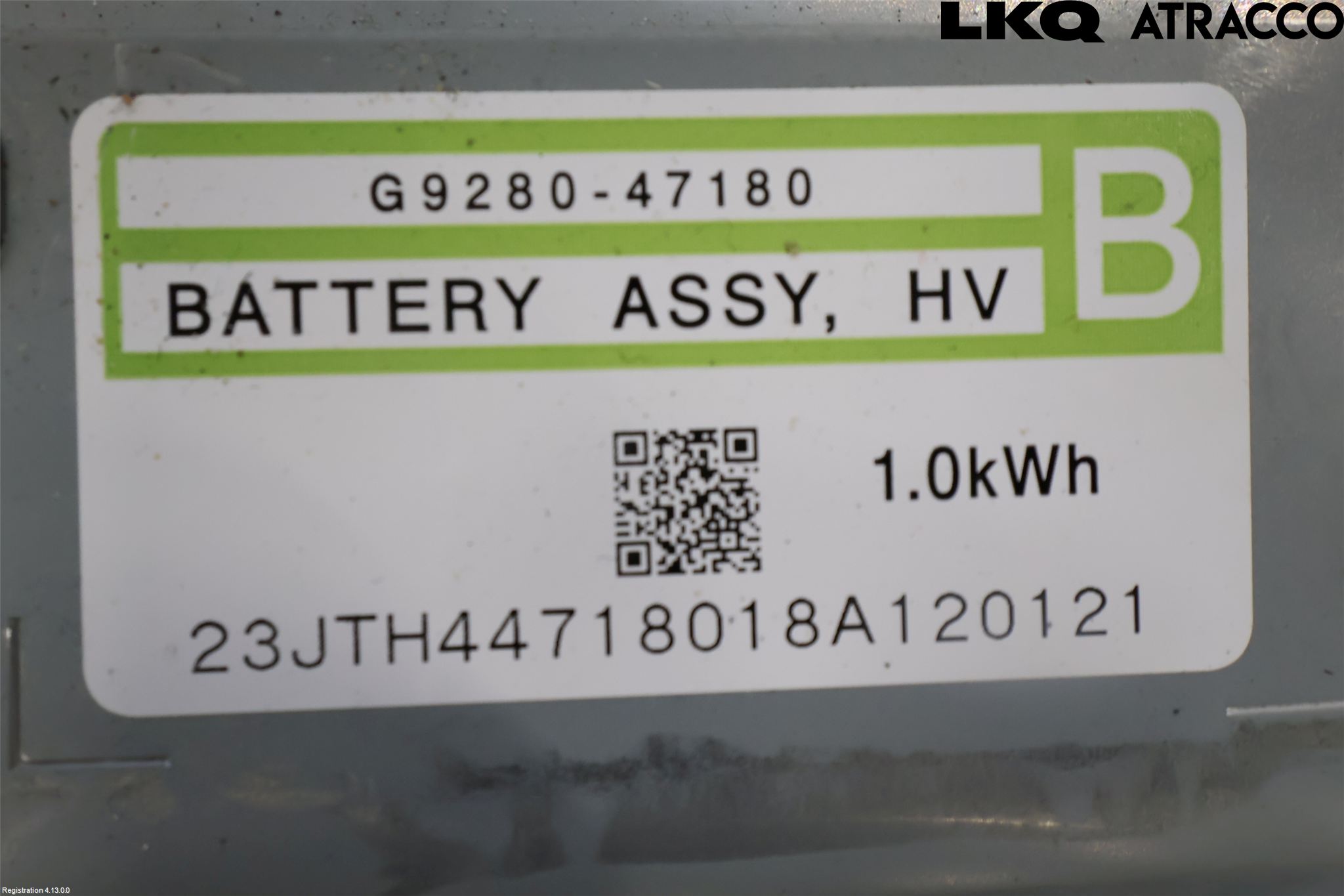 Toyota PRIUS+ ZVW40 12-20 Batteri Högspänning