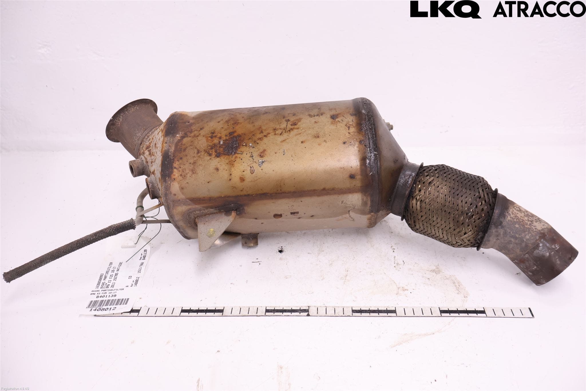 BMW X3 F25 10-17 Avgas Partikelfilter