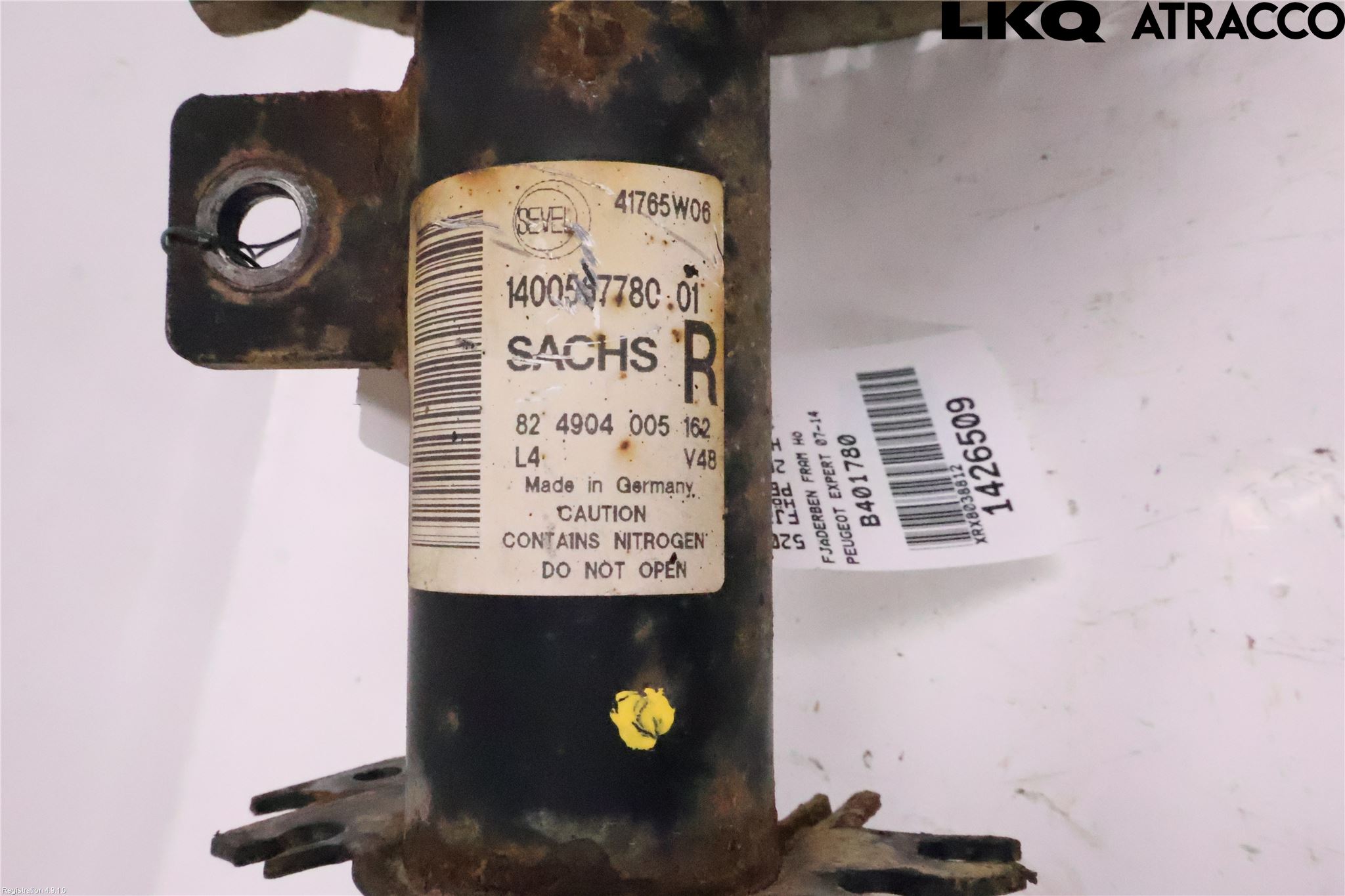 Peugeot EXPERT 07-14 Fjäderben Fram Höger