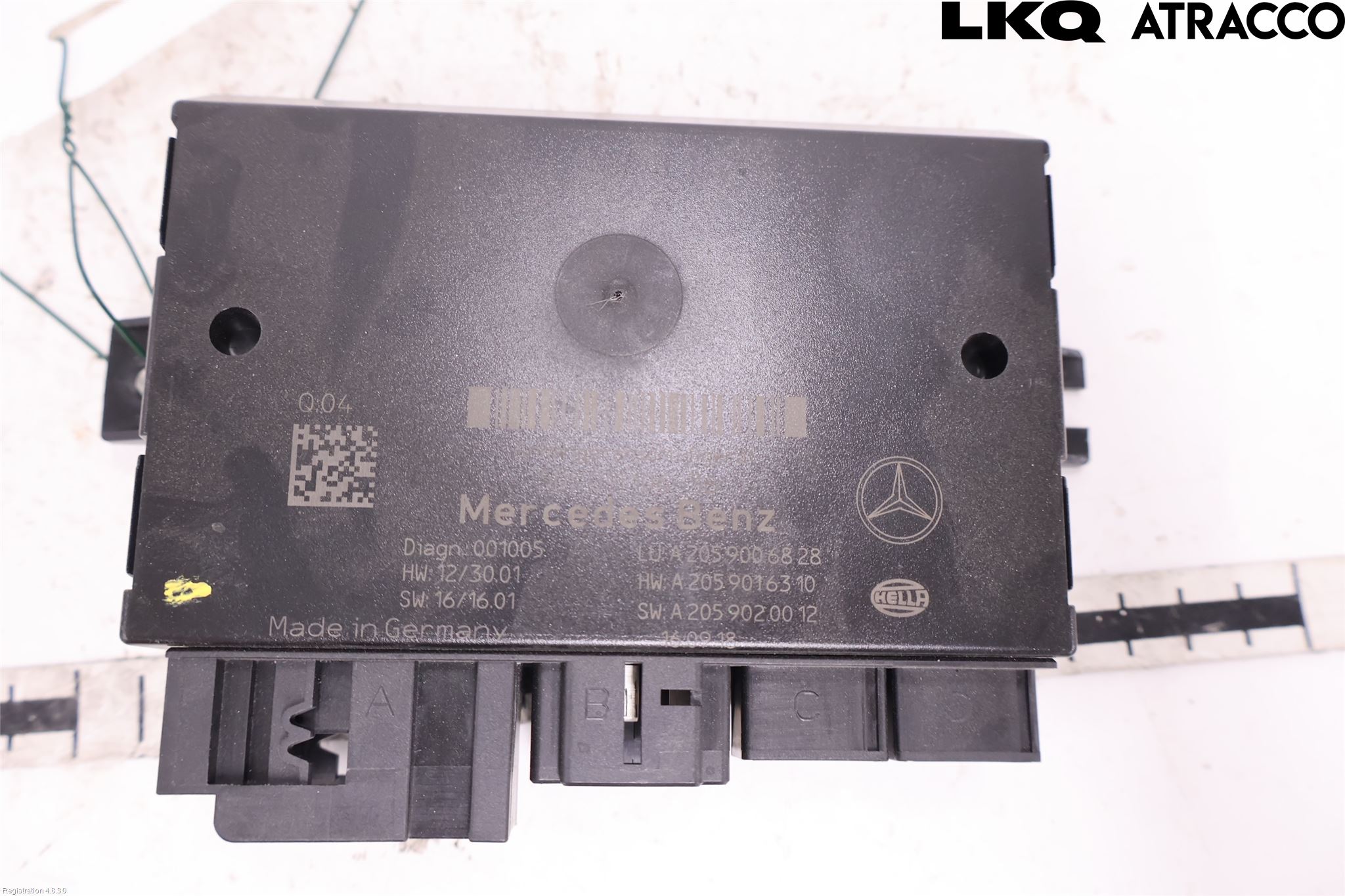 Mercedes-Benz MB GLC-KLASS (X253/C253) 15-22 Styrenhet Dragkrok