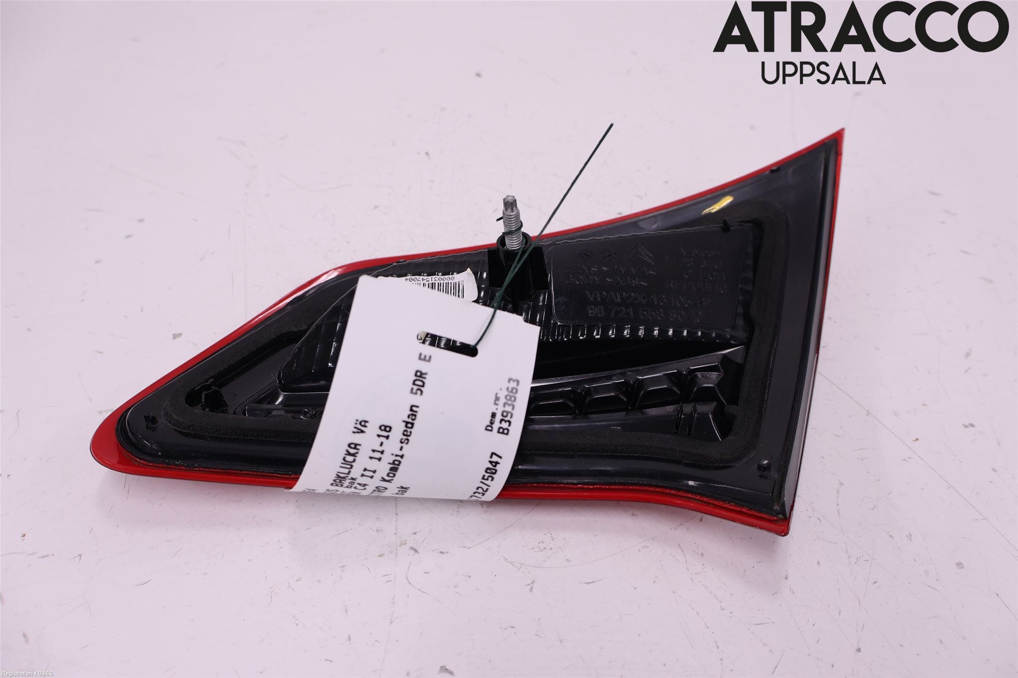 Citroen C4 II 11-18 Bakljus Lucka Vä