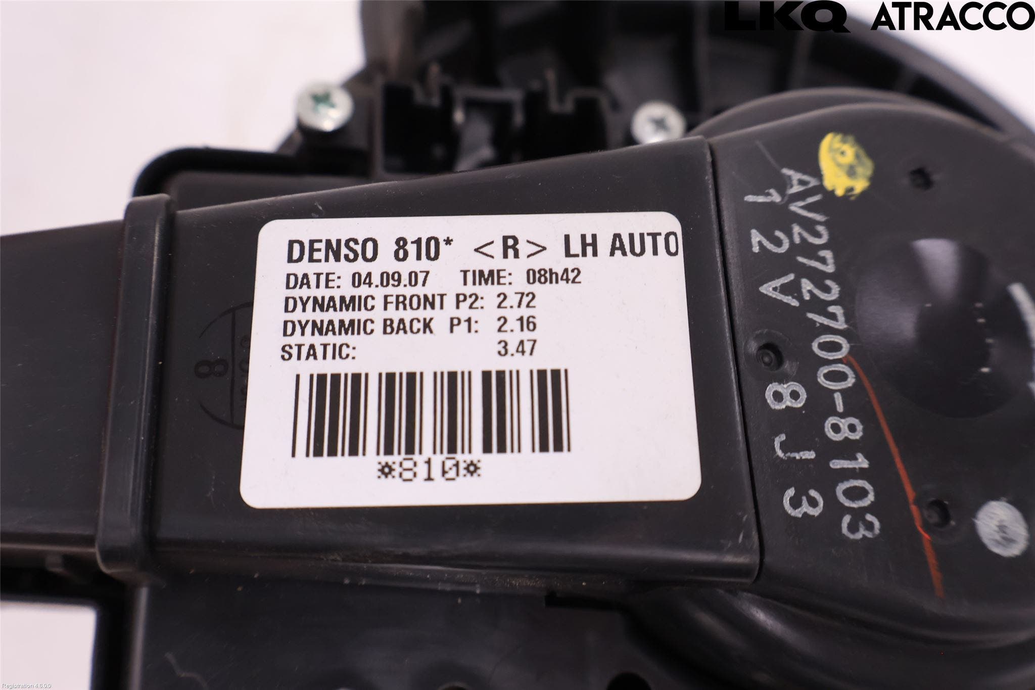 Toyota AURIS 07-09 Värmefläkt