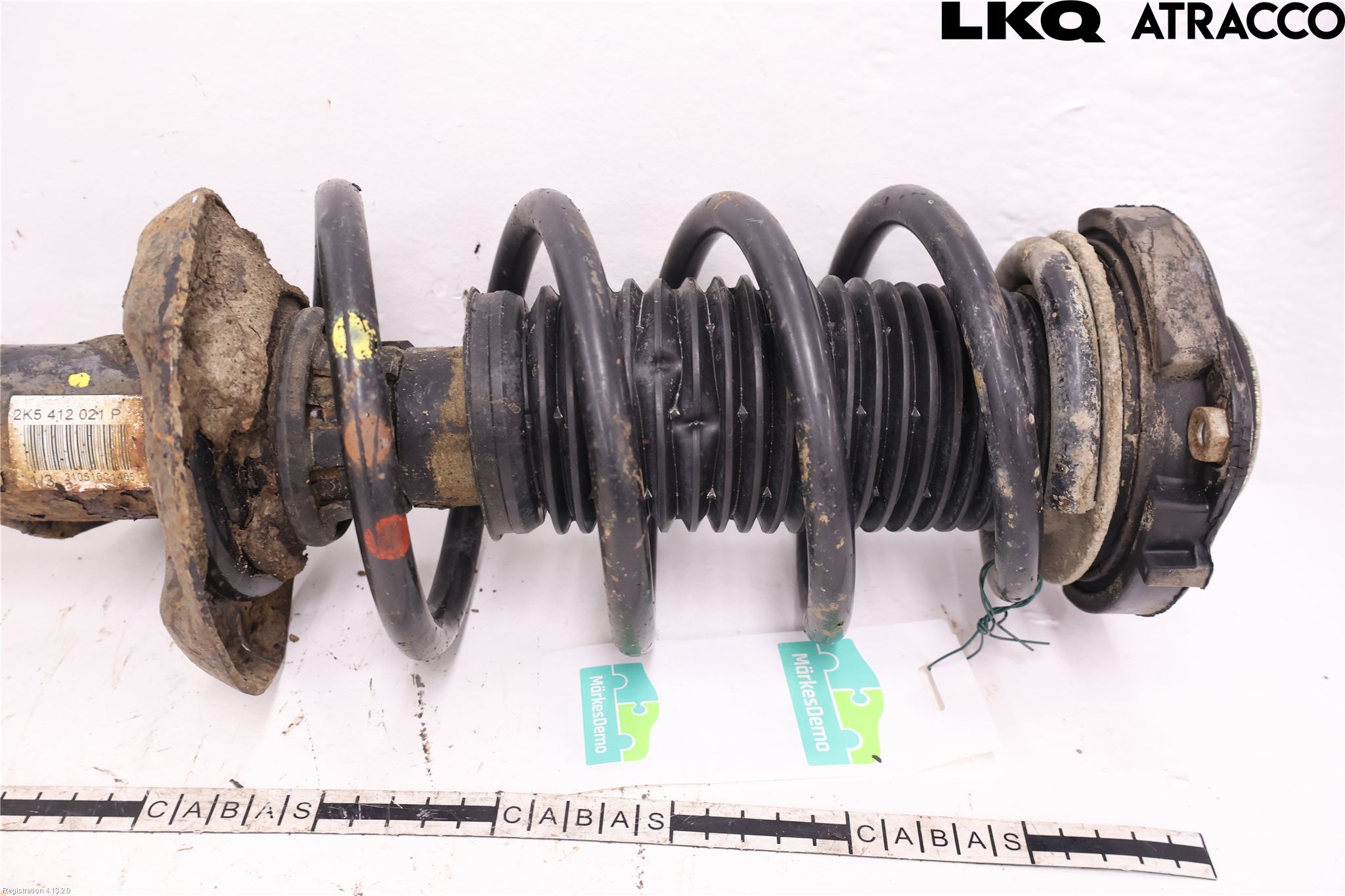 Volkswagen VW CADDY 16-20 Fjäderben Fram Vänster
