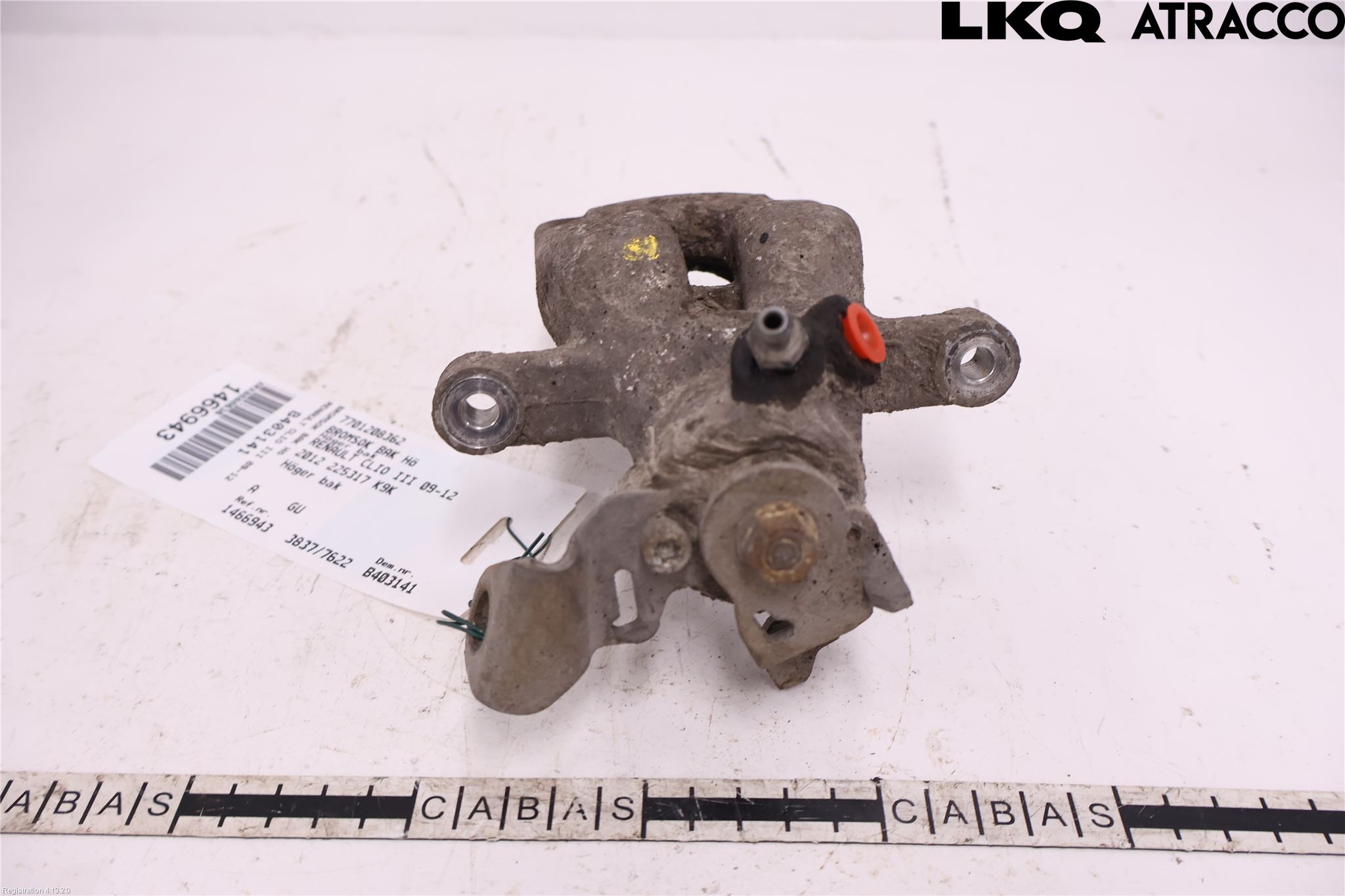 Renault CLIO III  09-12 Bromsok Bak Höger