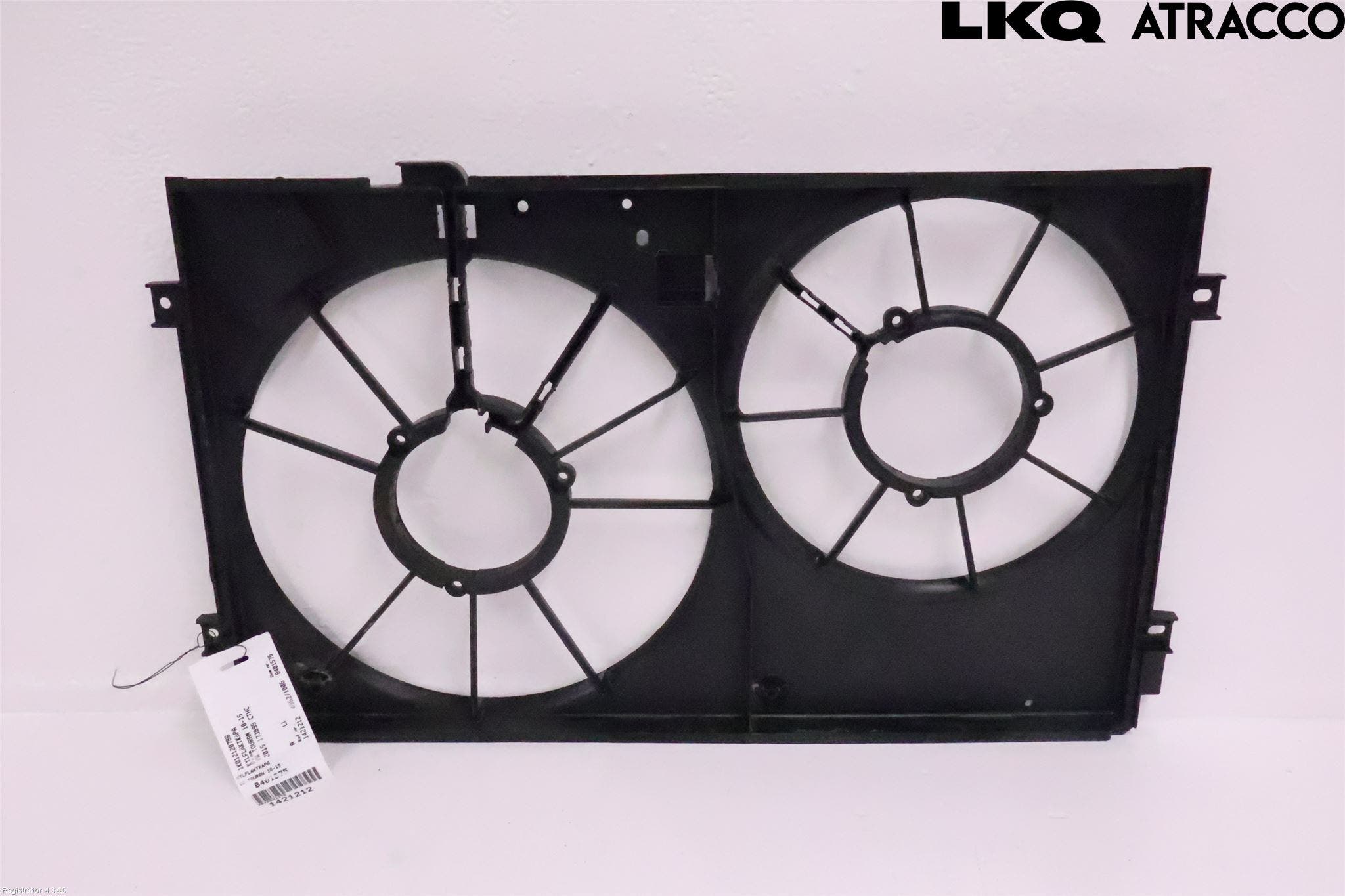 Volkswagen VW TOURAN 10-15 Kylfläktkåpa