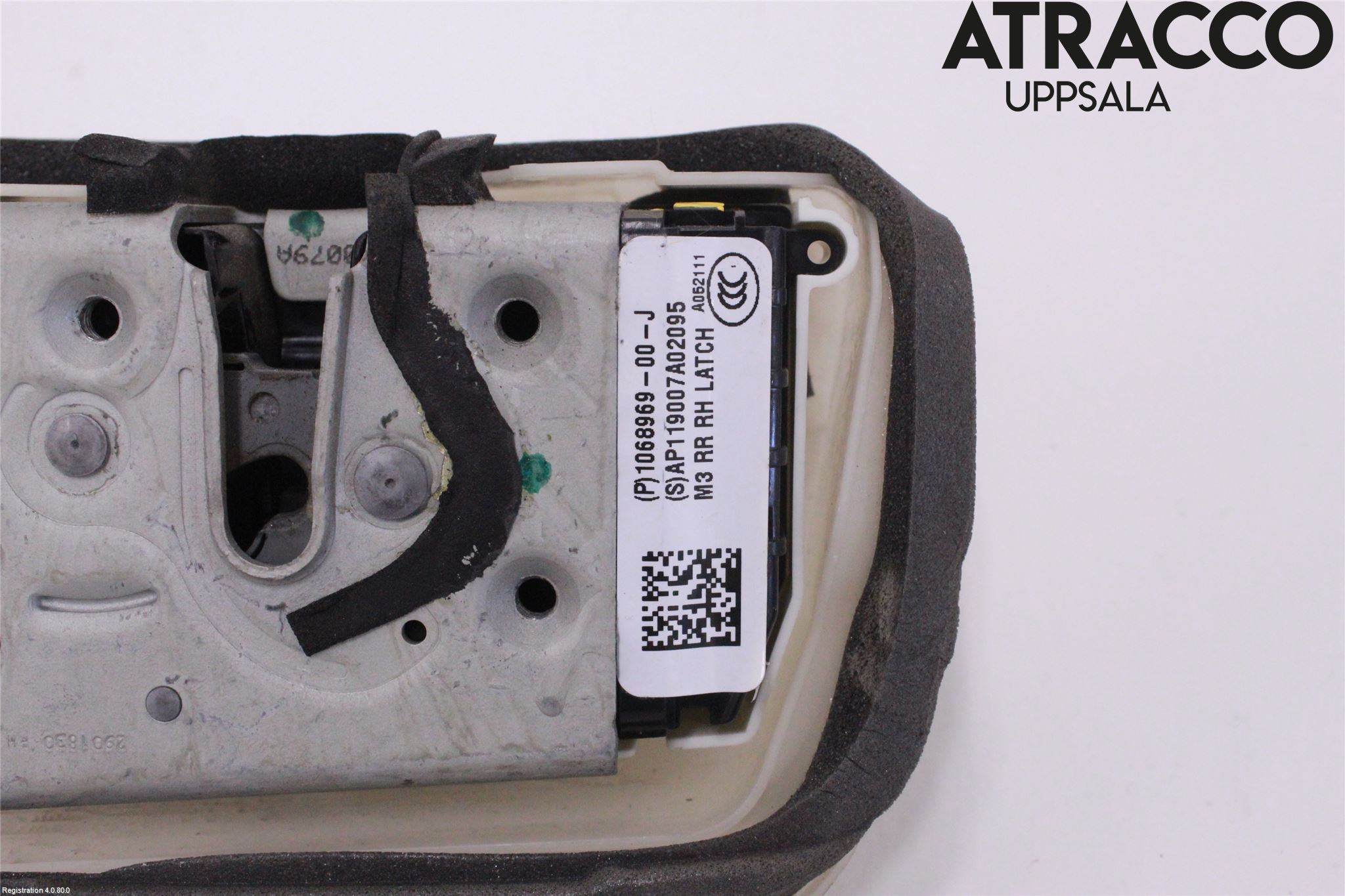 Tesla MODEL 3 17- Låskista-Dörrlås