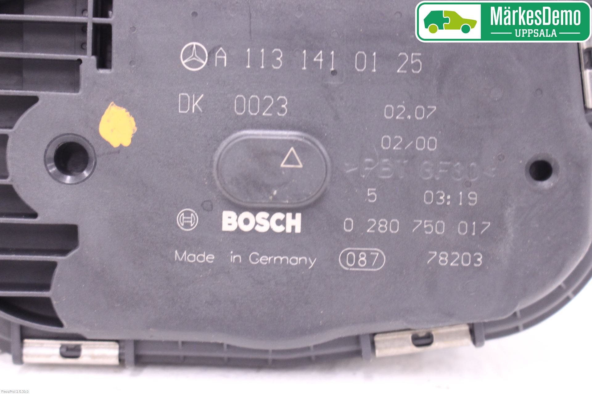 Mercedes-Benz MB E-KLASS (W211) 02-09 Injspjällhus